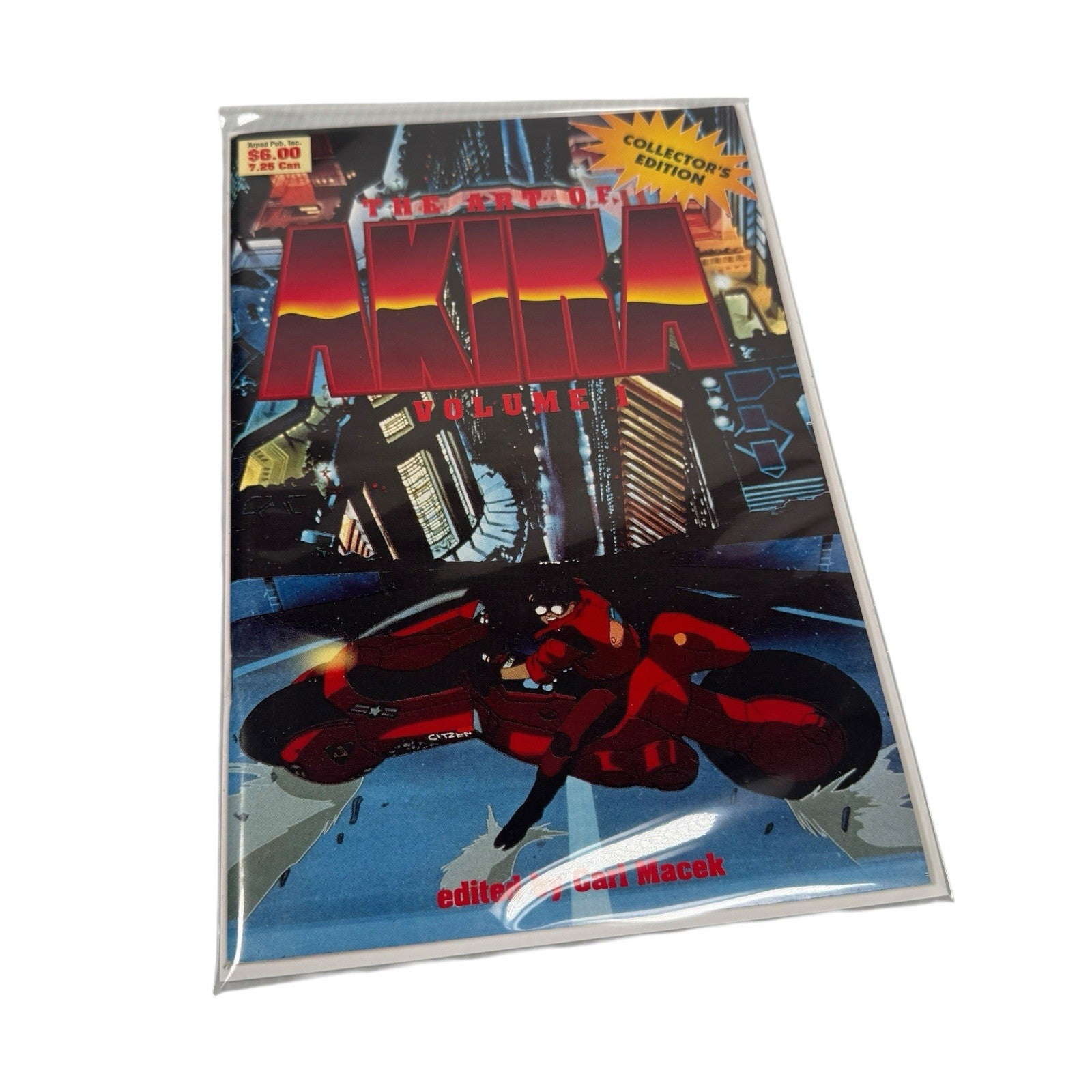 RARE 1989 The Art of Akira Volume 1 Collectors Edition Arpad Publishing