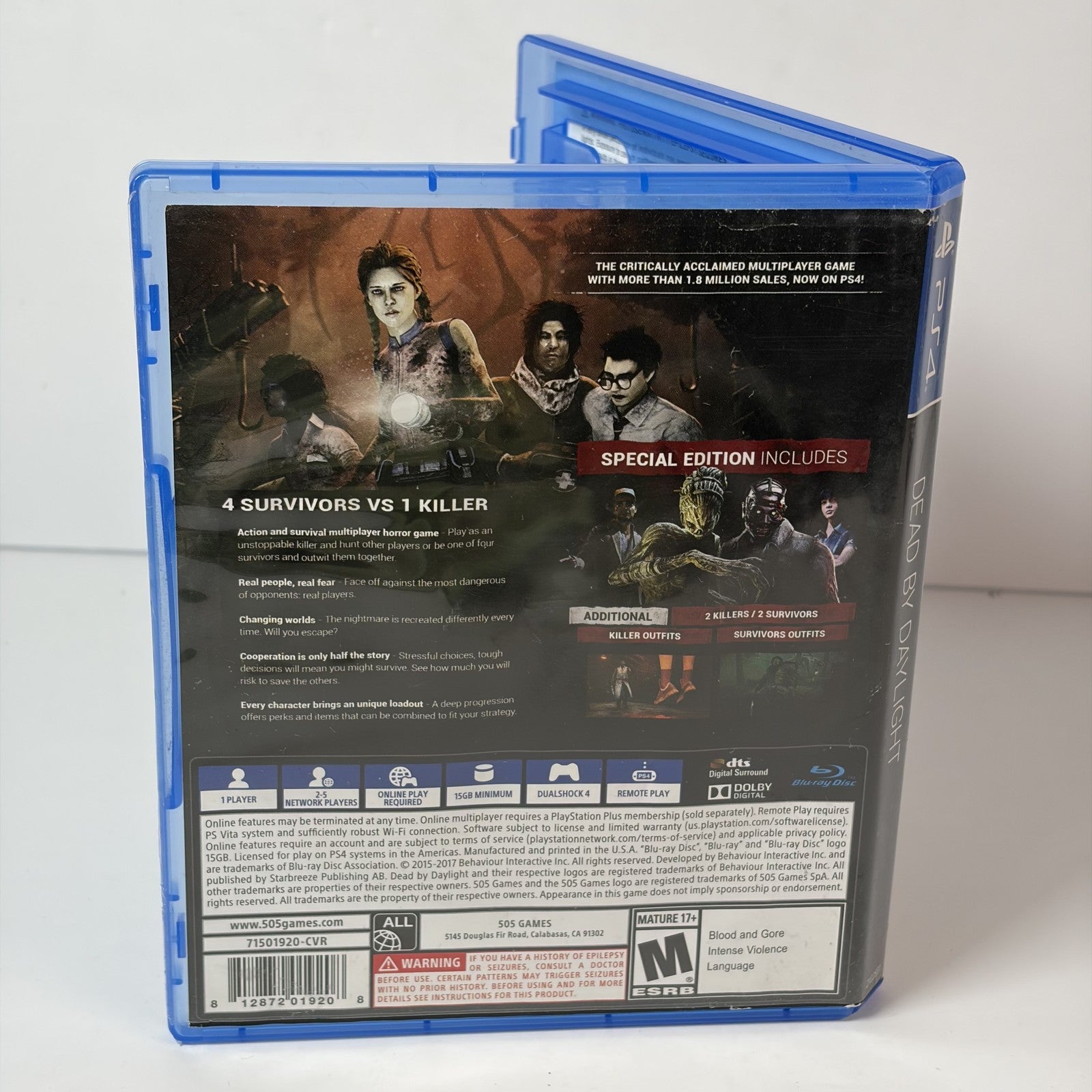 Dead by Daylight Special Edition PS4 PlayStation 4 Survival Horror Game