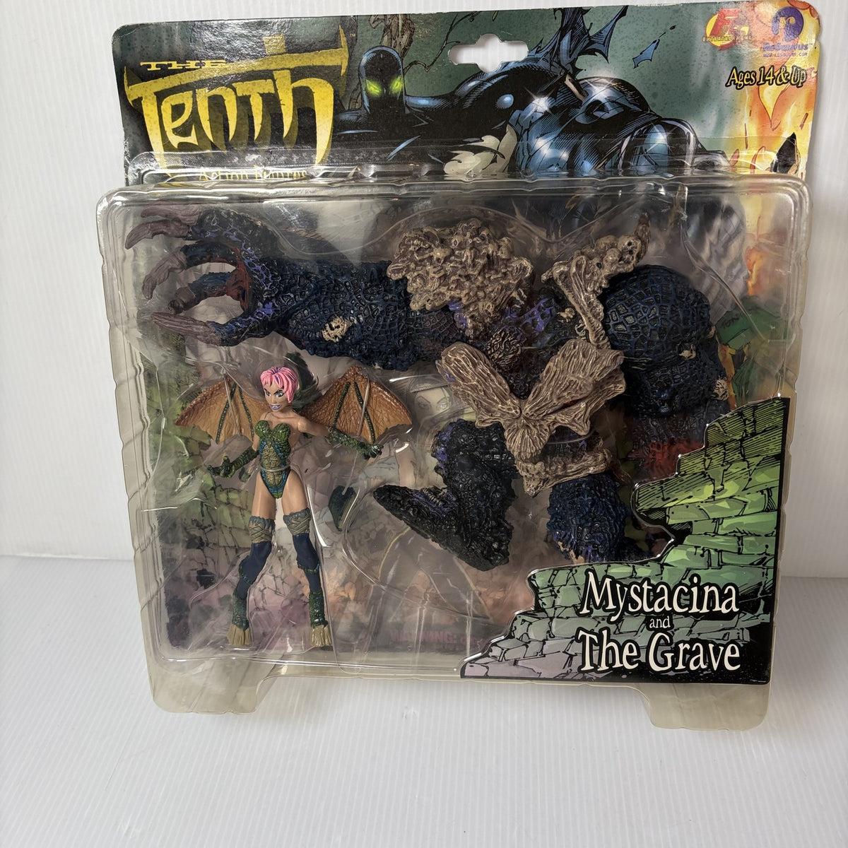 The Tenth Mystacina and The Grave ReSaurus Action Figures Image Comics NIP