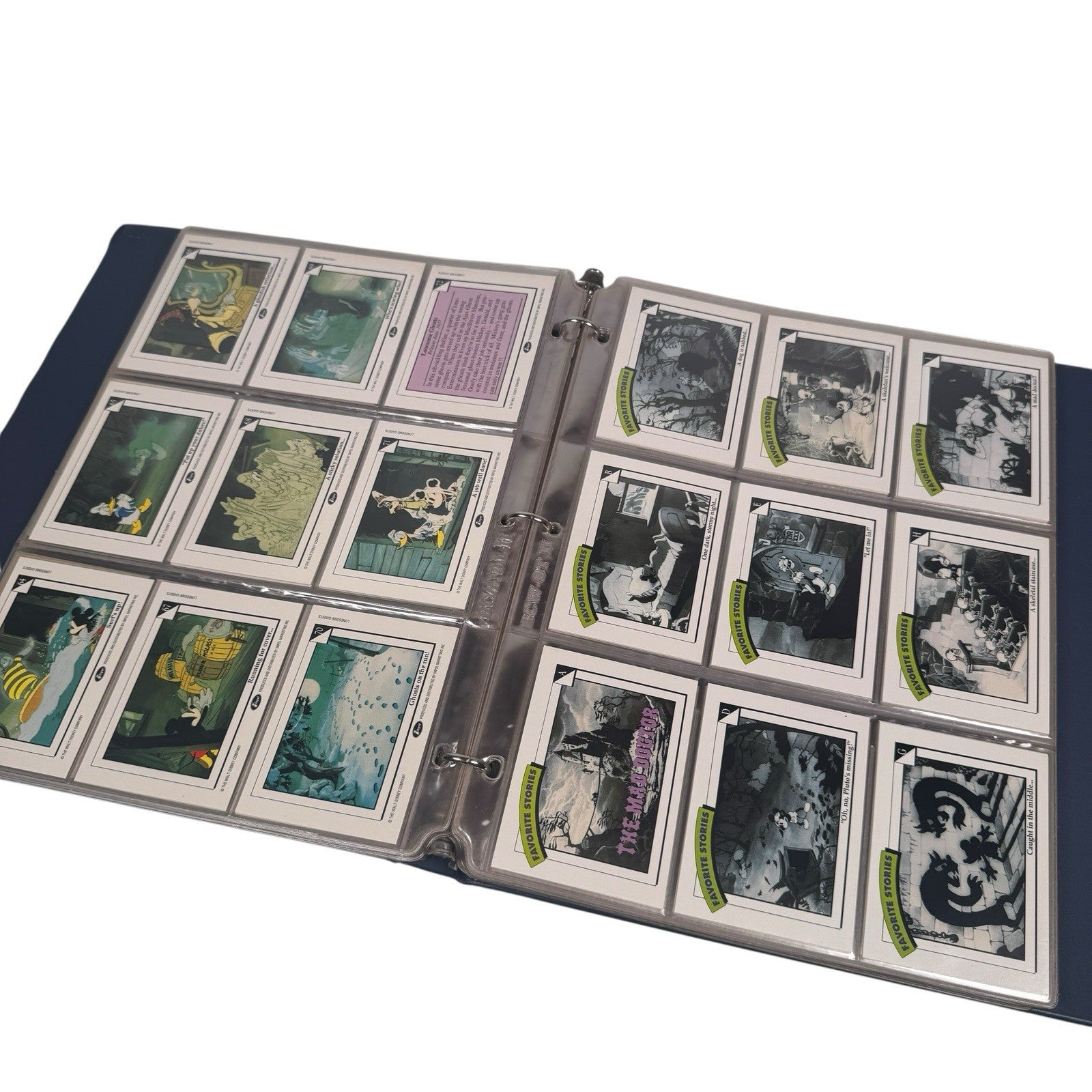 Vintage Impel Disney Collector’s Card Set Nearly Complete In Binder 201 Cards