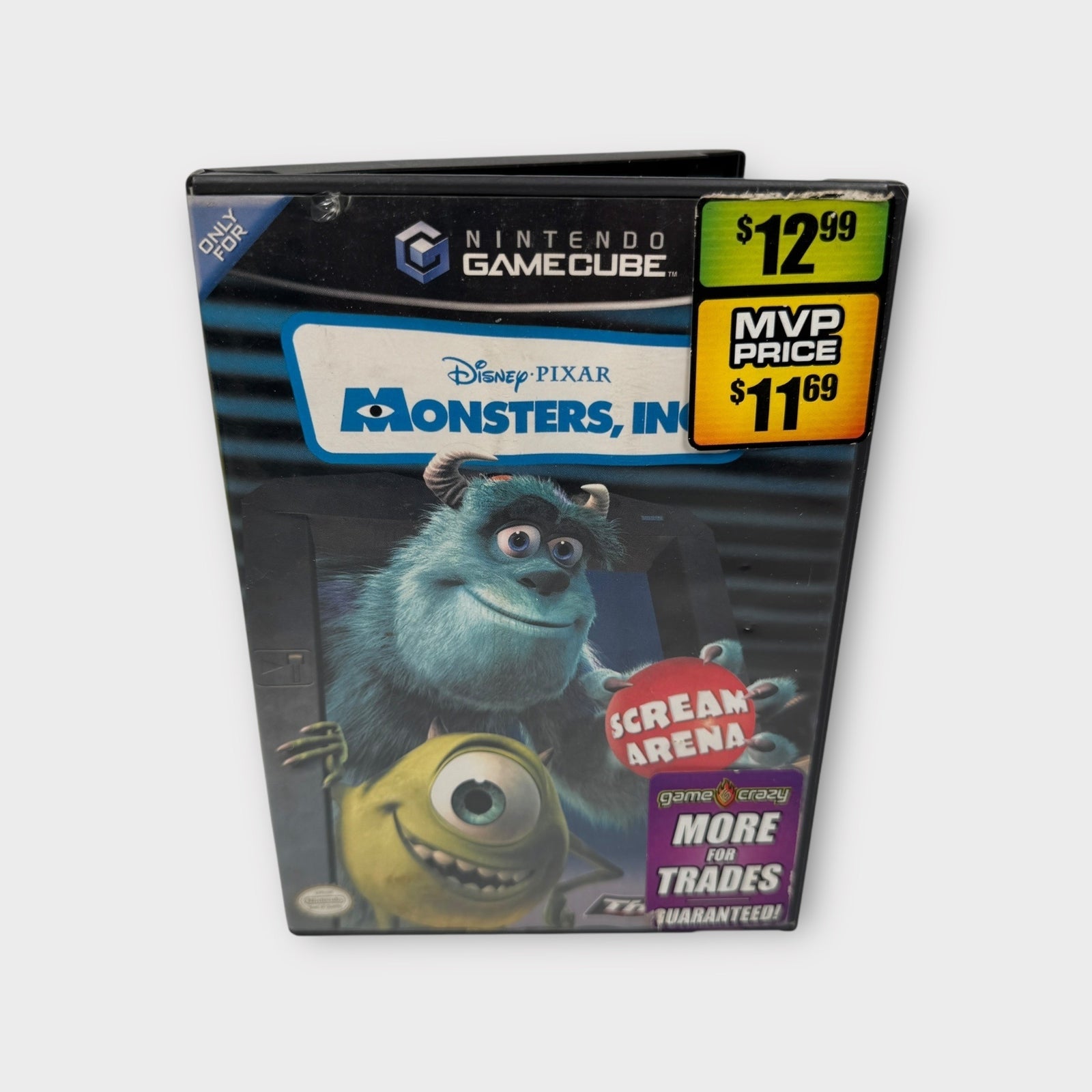 Disney Pixar Monsters Inc Scream Arena Nintendo GameCube Game Complete 2002