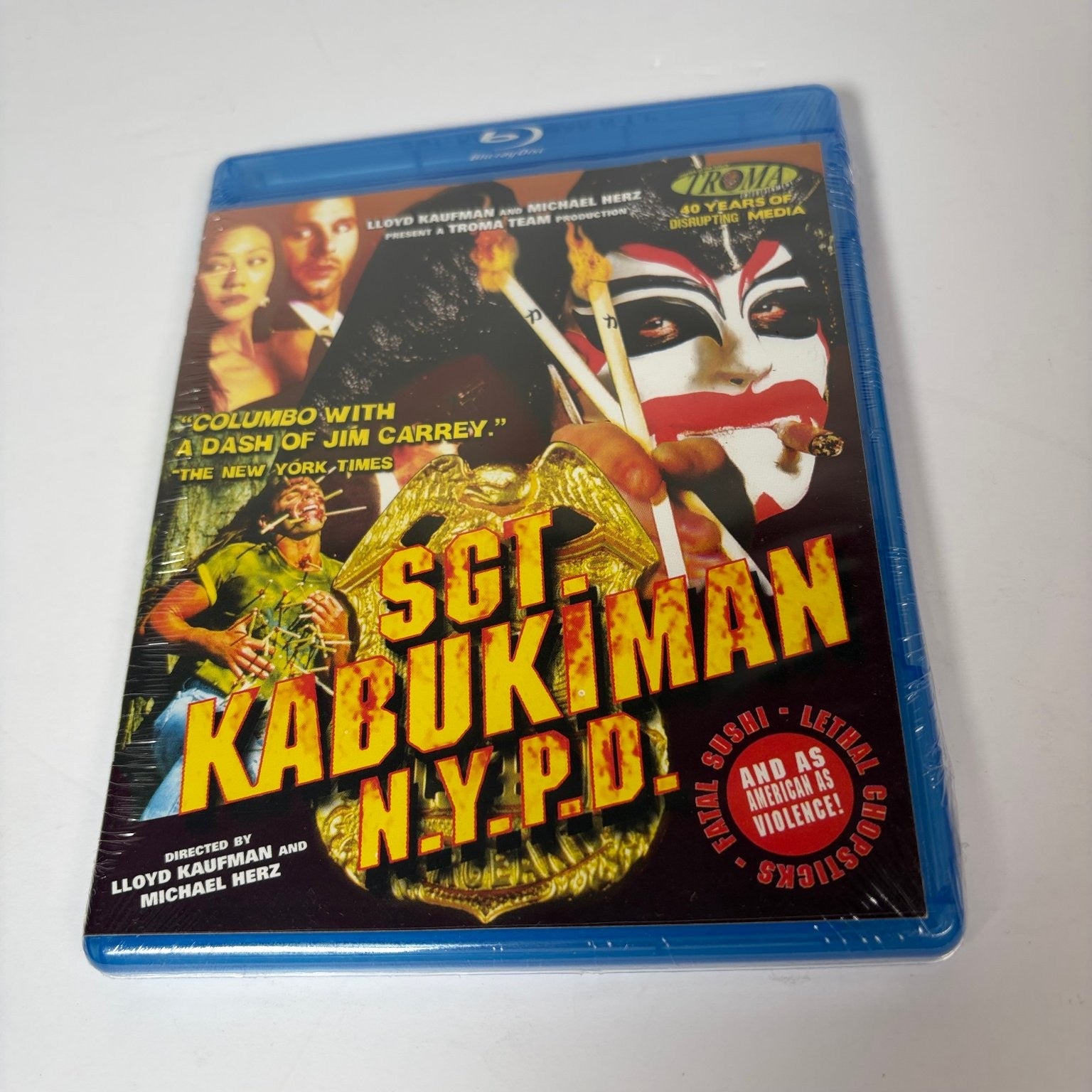 Sgt. Kabukiman N.Y.P.D. Blu-ray 2015 Troma Lloyd Kaufman Rick Gianasi