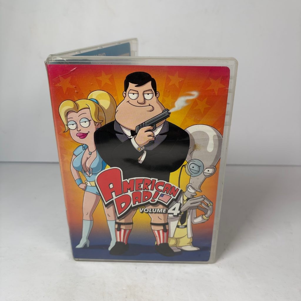 American Dad Volume 4 DVD 3-Disc Set Seth MacFarlane
