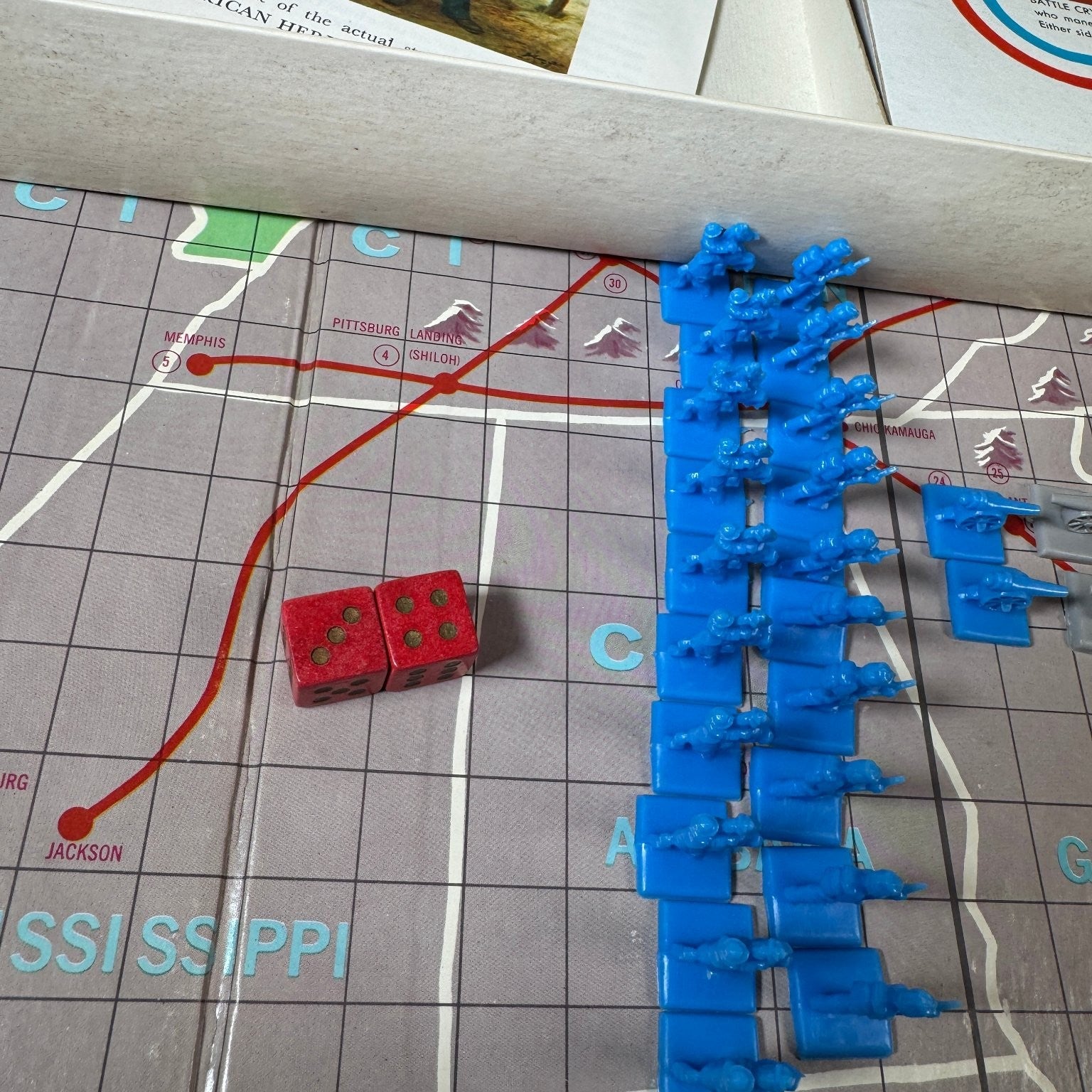 American Heritage Battle-Cry Milton Bradley Board Game 2-4 Players Ages 10+