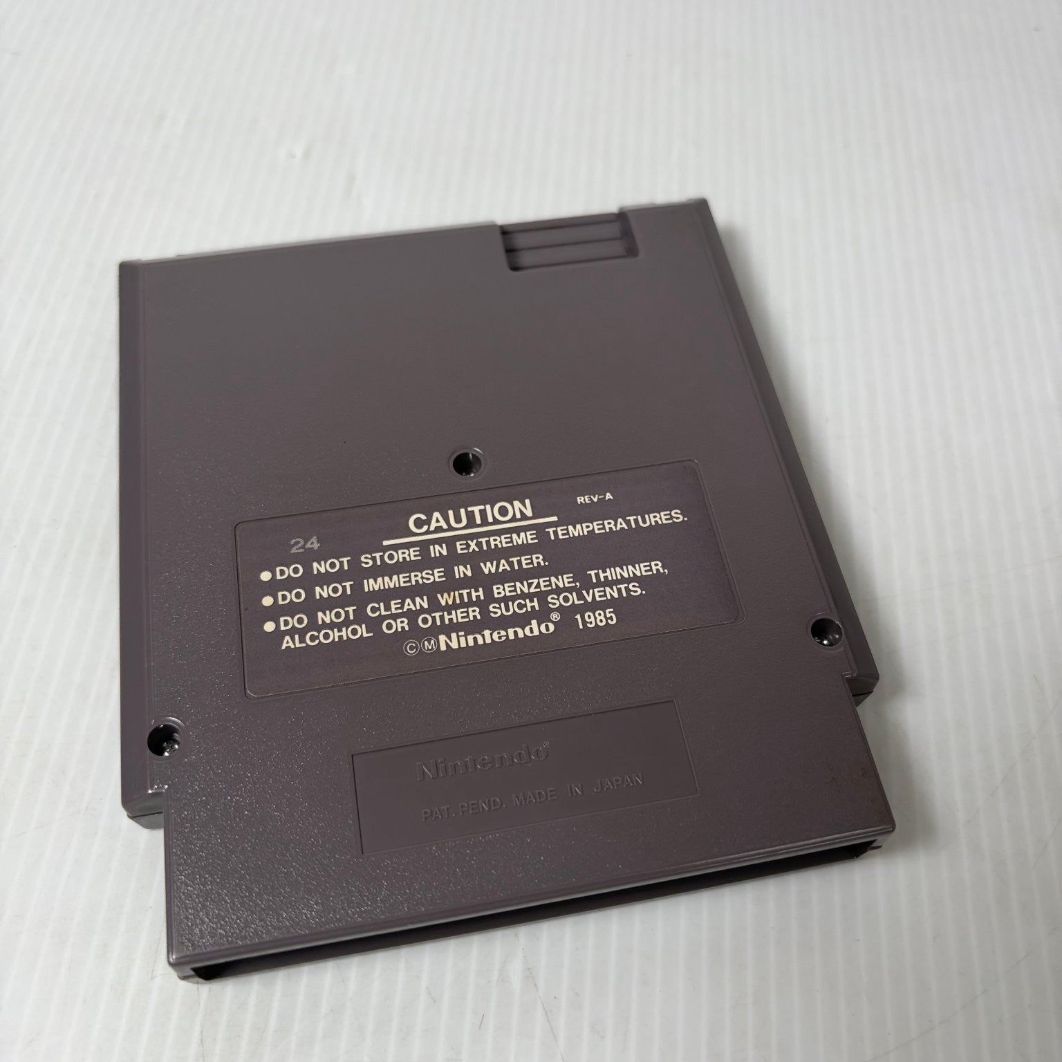 Metal Gear NES Nintendo Entertainment System Game Action Stealth Authentic