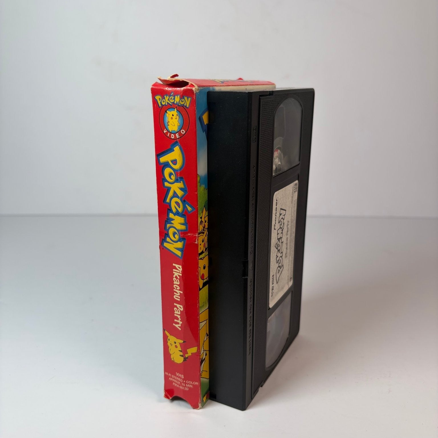 Pokemon Pikachu Party VHS 1999 Anime Kids Pioneer