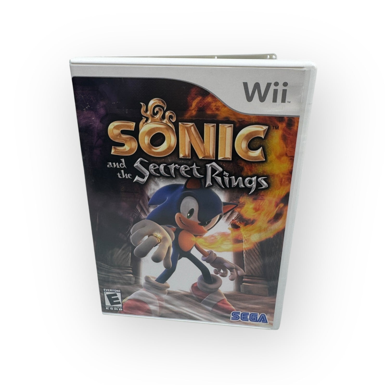 Sonic and the Secret Rings (Nintendo Wii, 2007) Action Platformer Game in Case