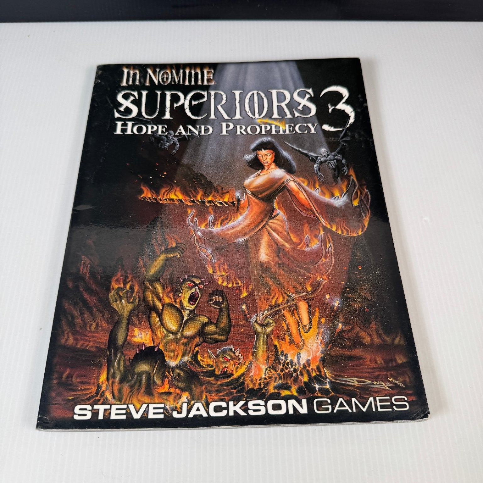 In Nomine Superiors 3 Hope and Prophecy RPG Supplement 2000 Steve Jackson