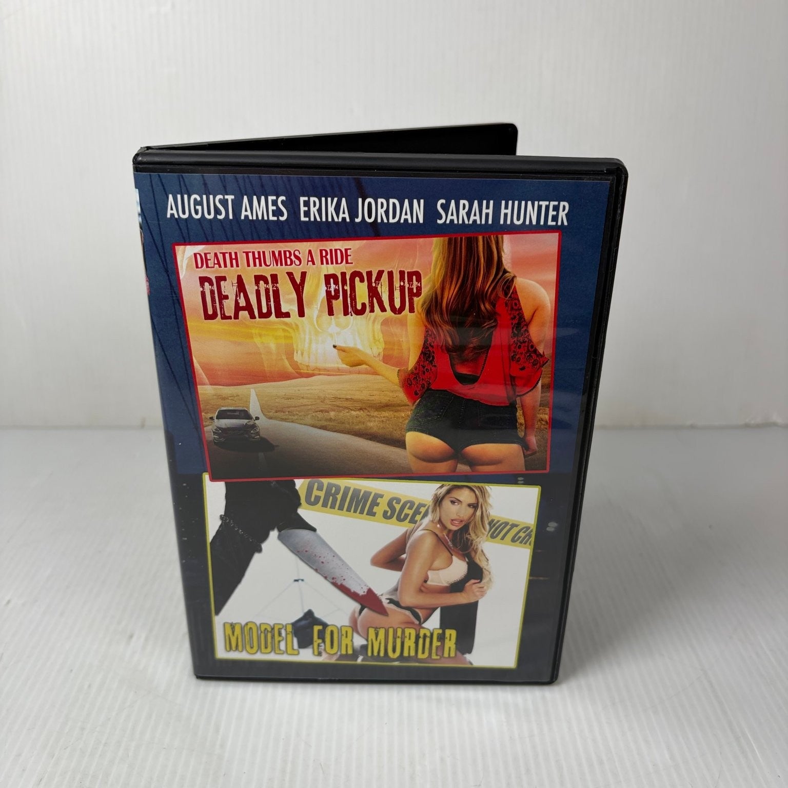 Deadly Pickup / Model For Murder DVD 2016 Double Feature August Ames OOP Rare