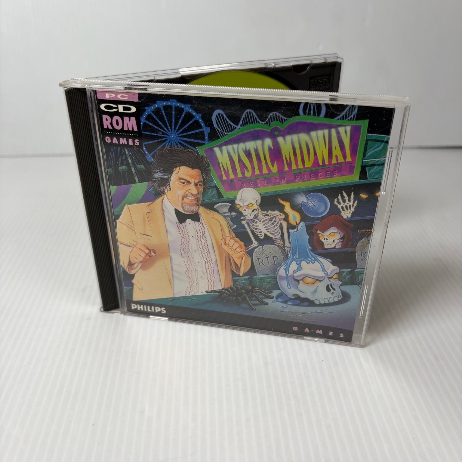 Mystic Midway Rest in Pieces PC CD-ROM Video Game Arcade Shooting Gallery