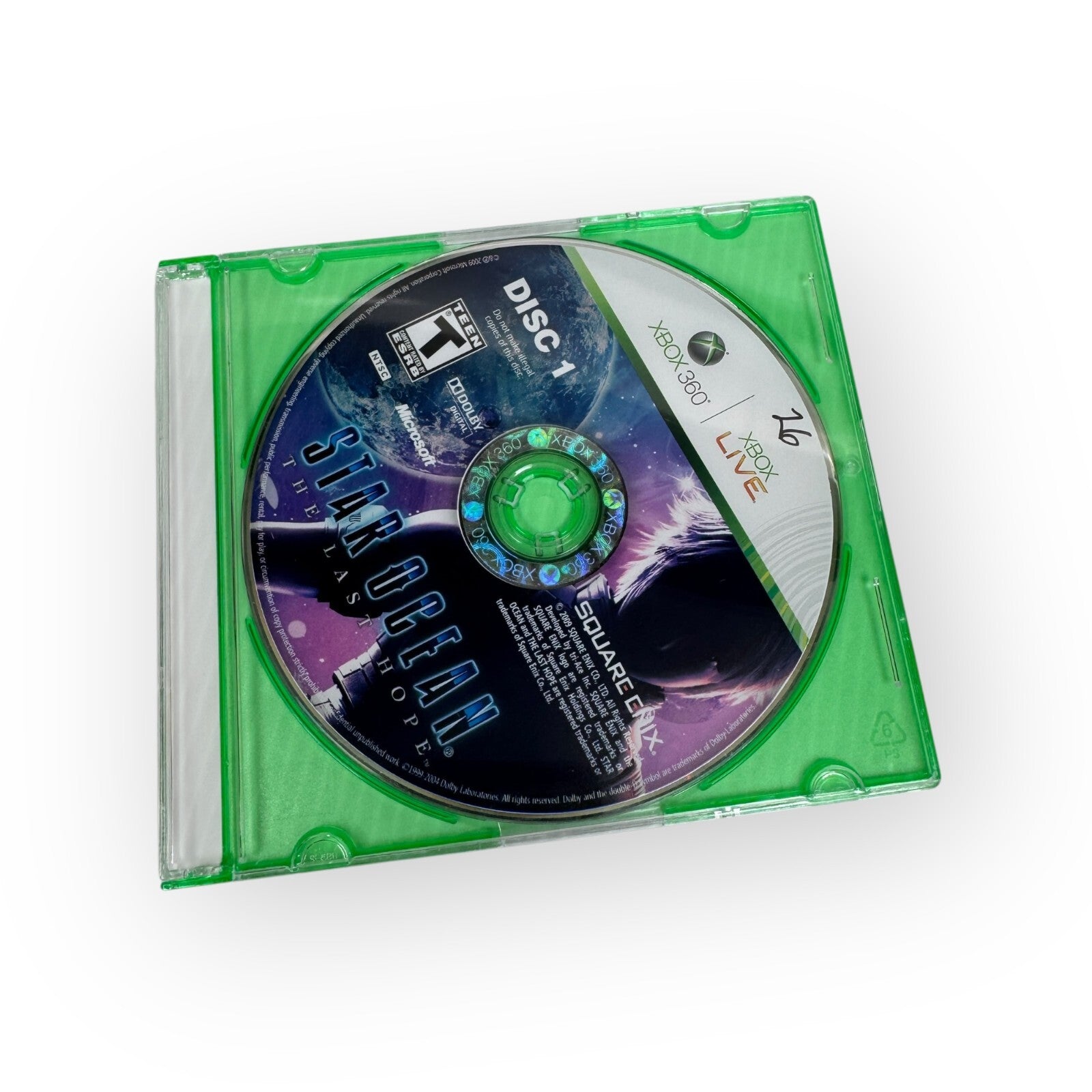 Star Ocean The Last Hope Xbox 360 Game Square Enix Discs Only