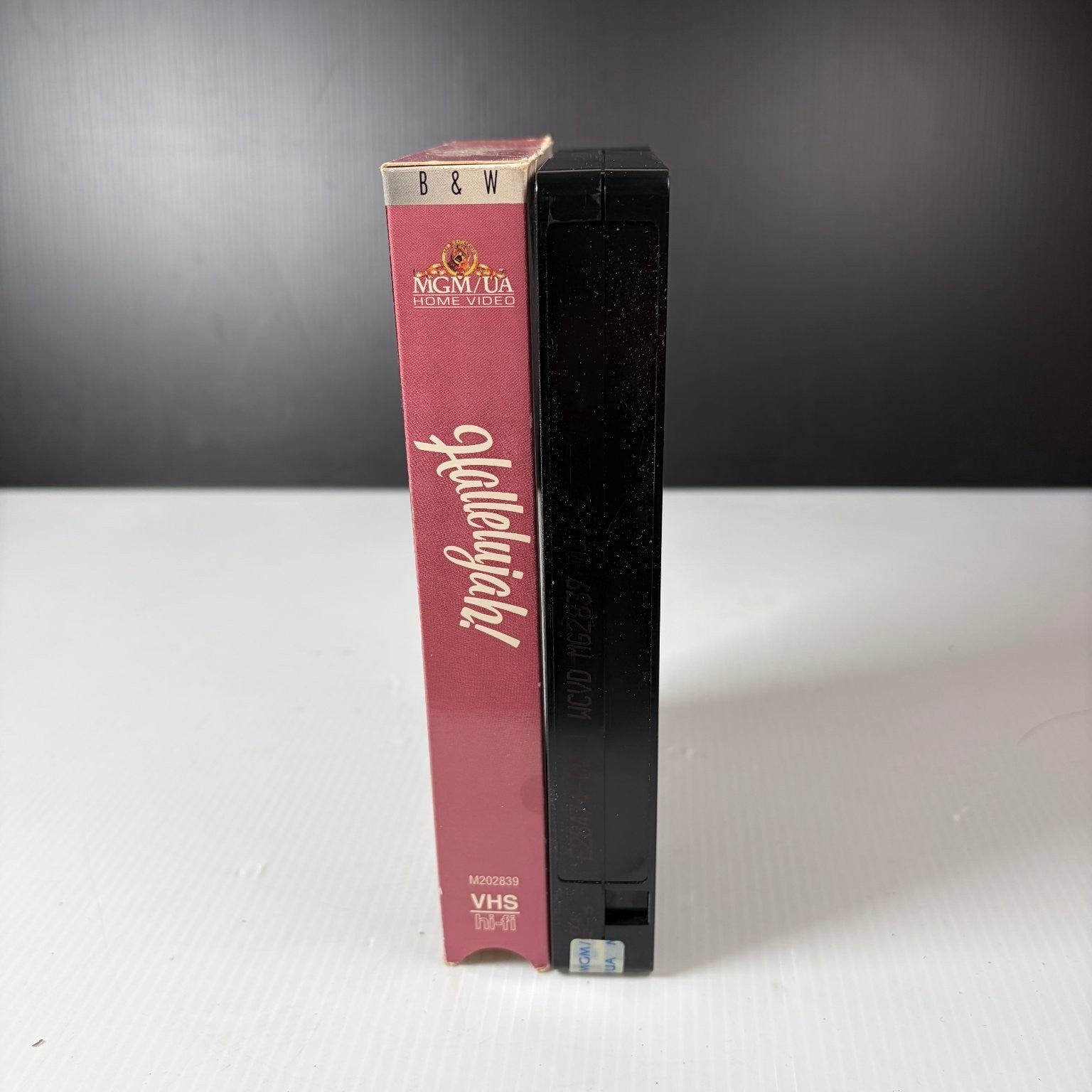 Hallelujah! VHS 1929 Musical Drama King Vidor B&W Classic MGM/UA Home Video