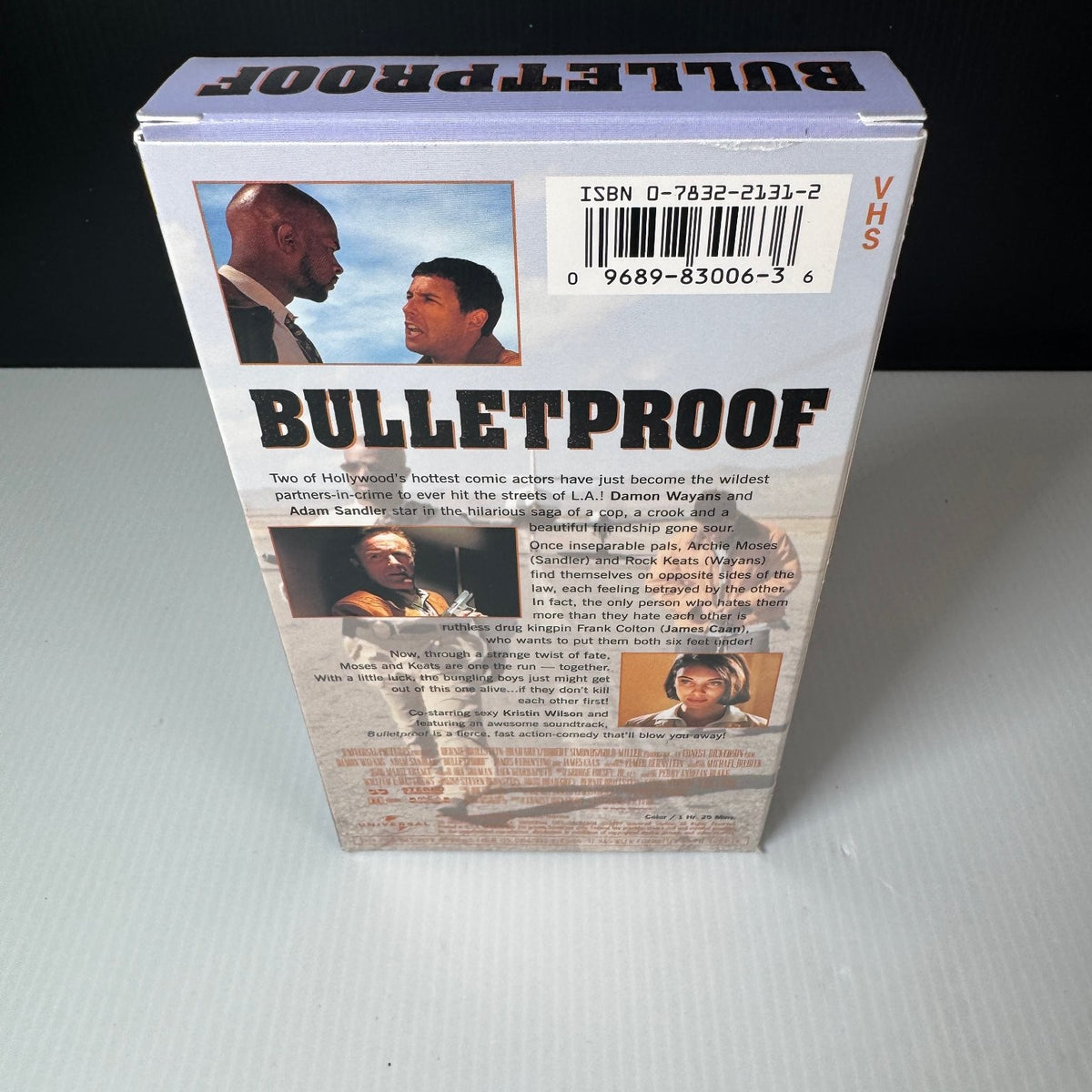 Bulletproof VHS 1996 Action Comedy Universal Collector's Choice