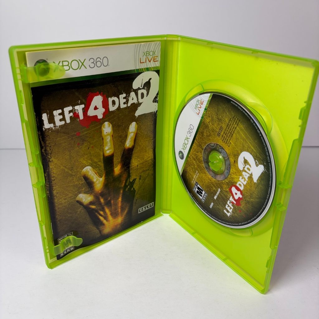 Left 4 Dead 2 Xbox 360 Valve Zombie Co-op Shooter NTSC Complete