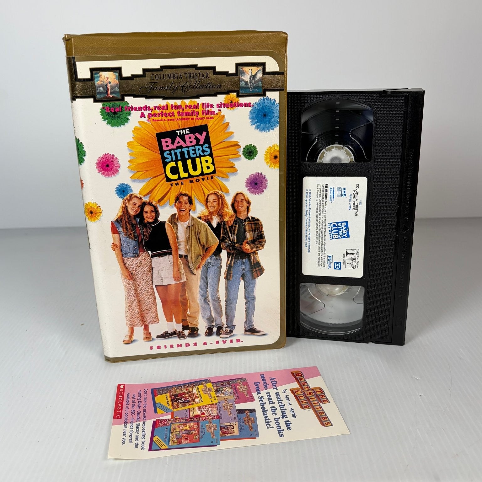 The Baby-Sitters Club VHS 1995 Family Comedy Columbia TriStar Clamshell