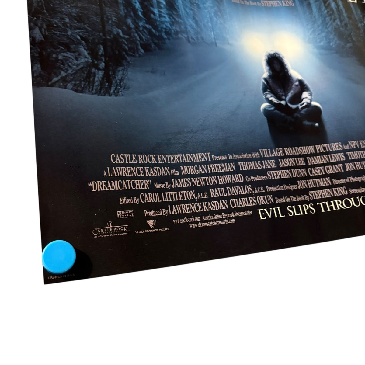 Vintage Dreamcatcher 2003 Promotional Movie Poster Stephen King Kasdan 25"x17"