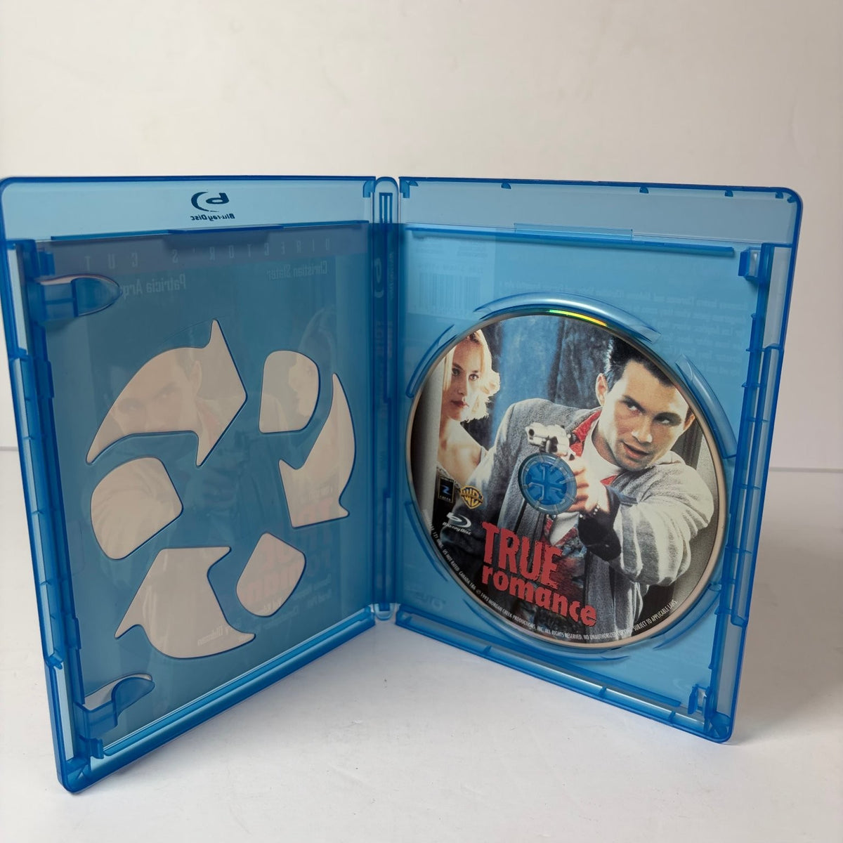 True Romance Blu-ray 2009 Director's Cut Christian Slater Tony Scott