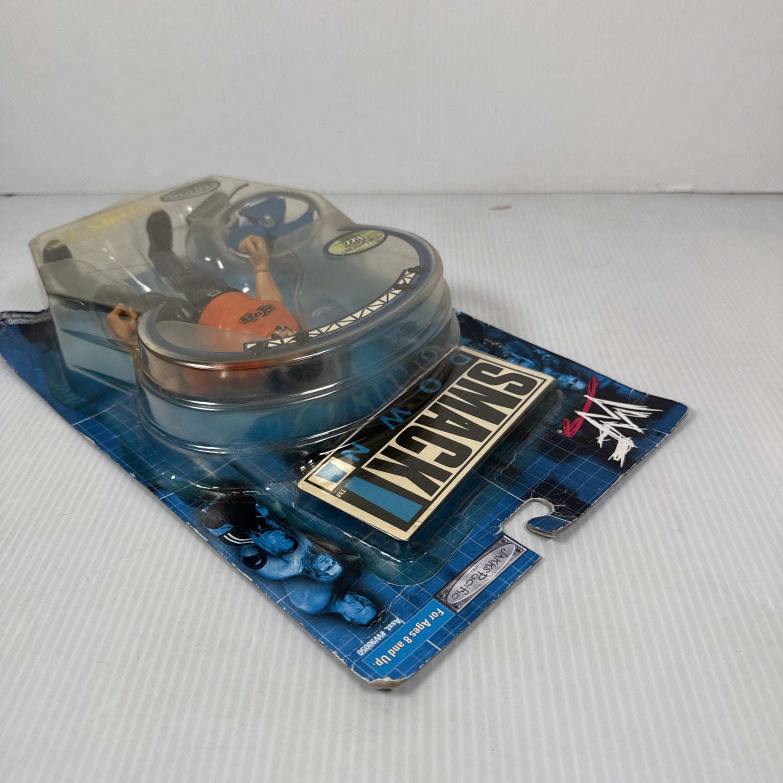 WWF WWE Jakks Tazz Taz Smackdown Series 6 Wrestling Figure  TRON 2000