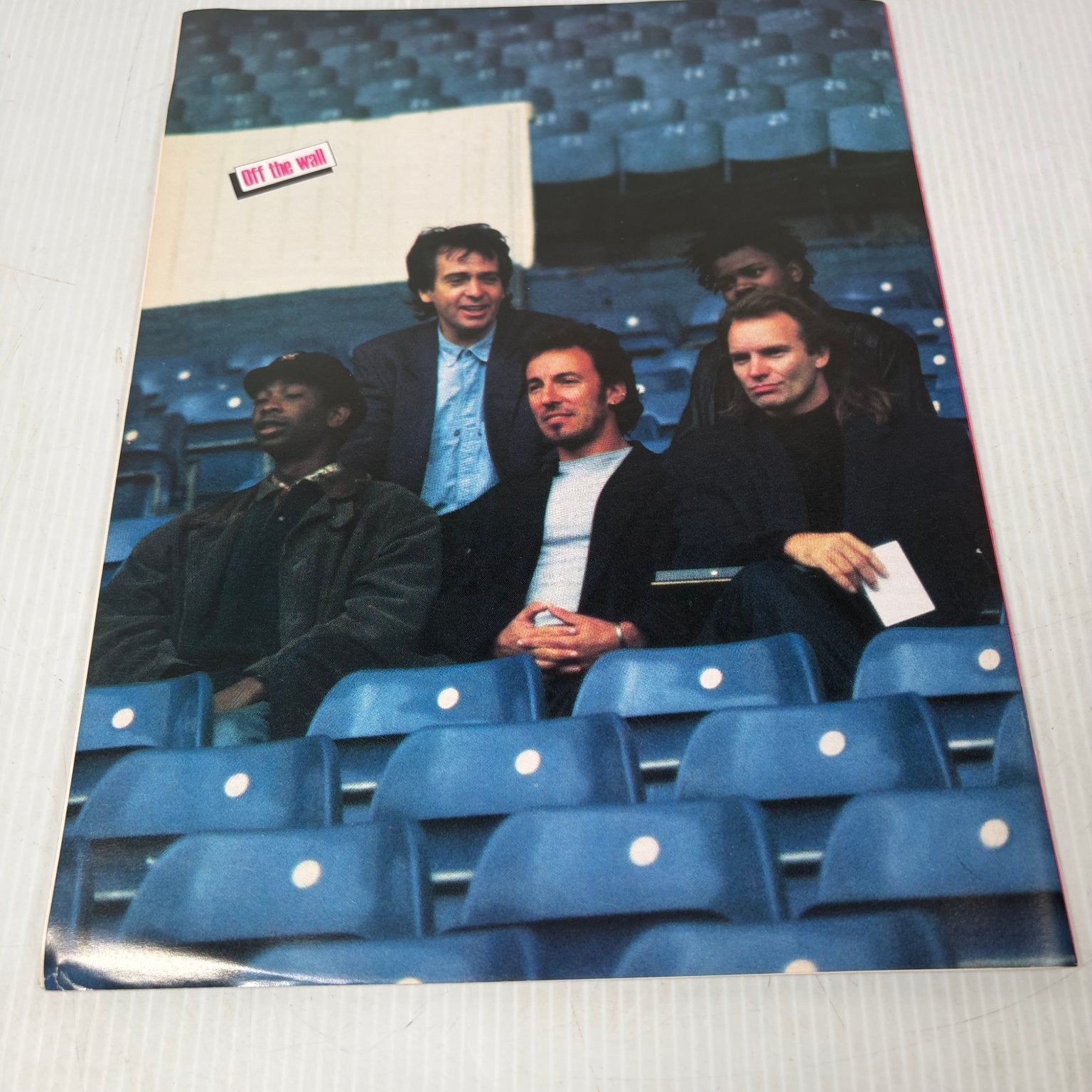 Backstreets Winter 1989 Bruce Springsteen Human Rights Now Tour Magazine Music