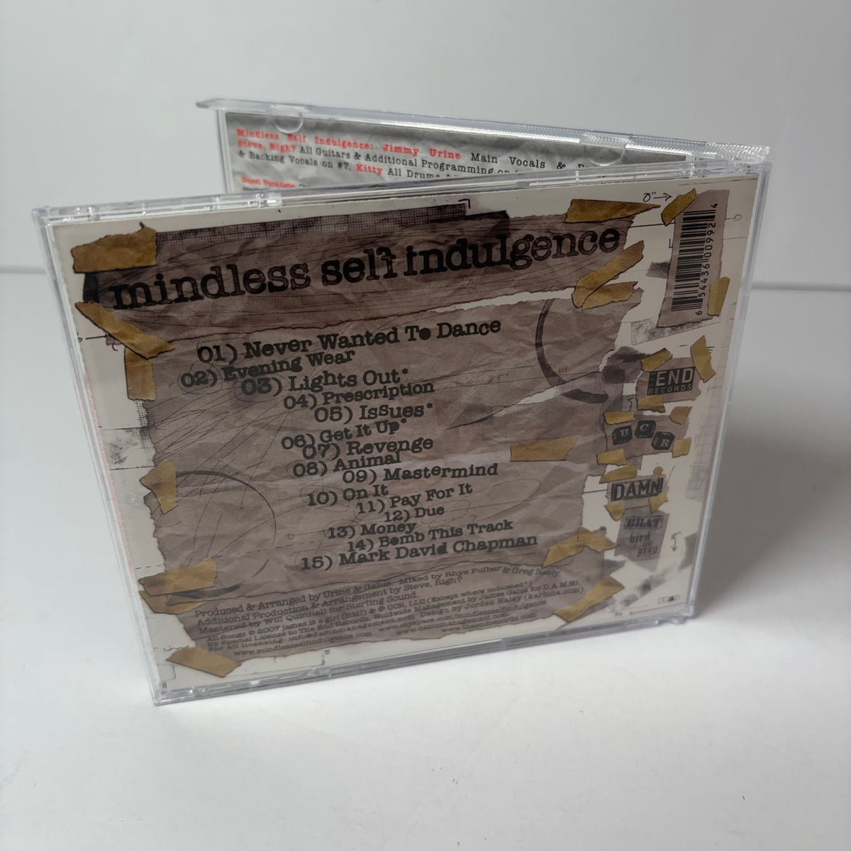 Mindless Self Indulgence – If CD 2008 Industrial Electro Punk JAPAM Records