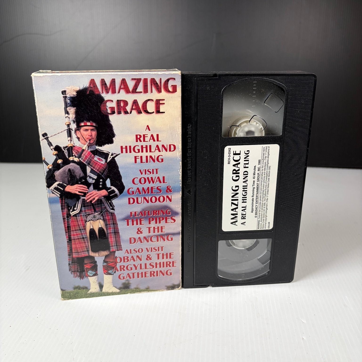 Amazing Grace A Real Highland Fling VHS 1995 Scottish Music Documentary