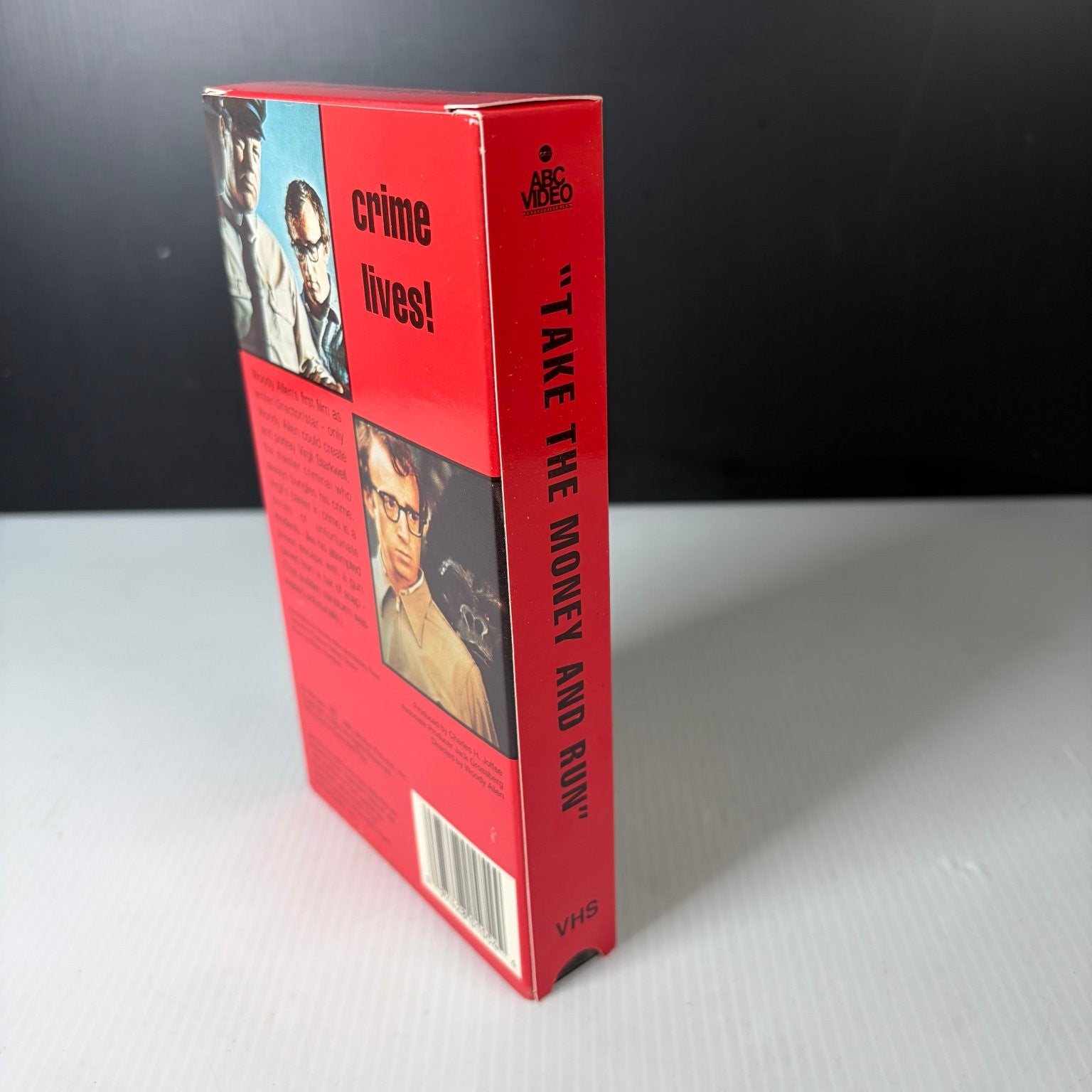 Take The Money And Run VHS 1969 Comedy Original Release ABC Video