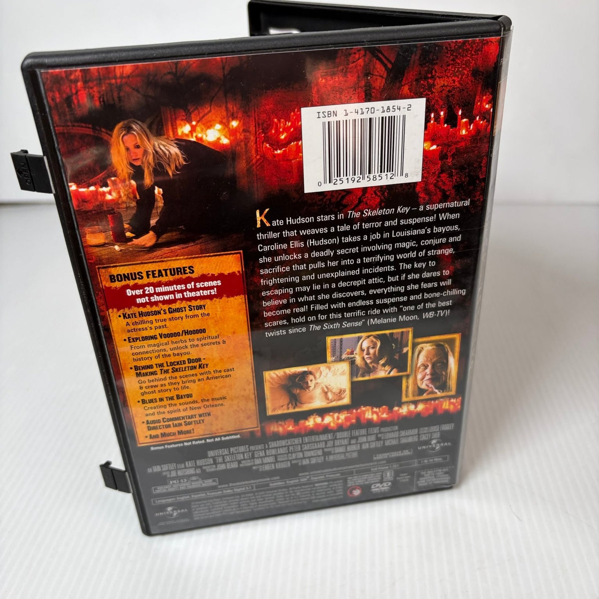 The Skeleton Key DVD 2005 Full Screen Kate Hudson Supernatural Thriller
