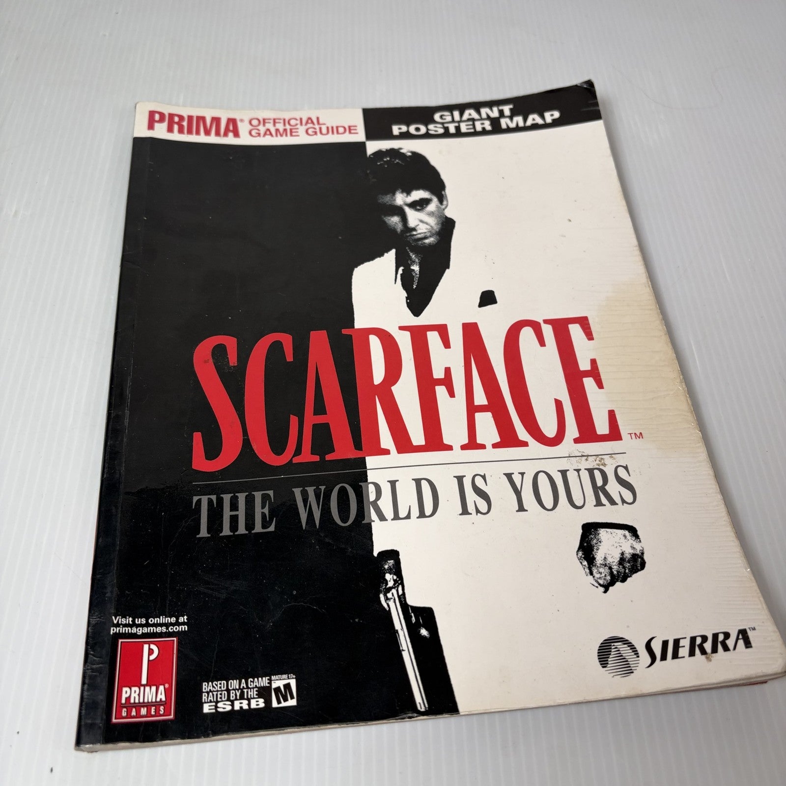 Scarface The World Is Yours Prima Official Game Guide PS2 Xbox 360 PC (No