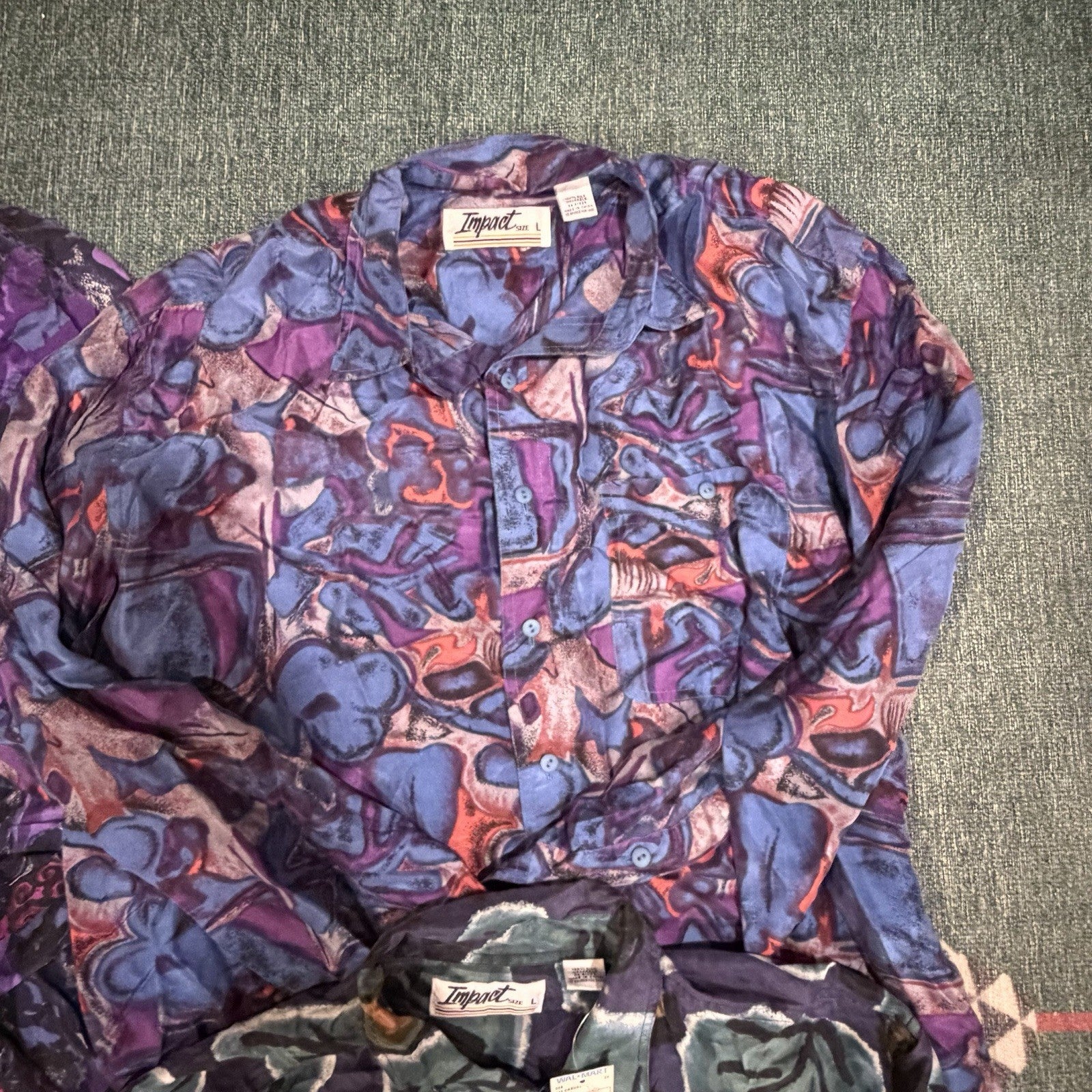 April Fool 1988 Hair Metal Band Promo Photo Silk Shirts & Jeans Stefano Impact