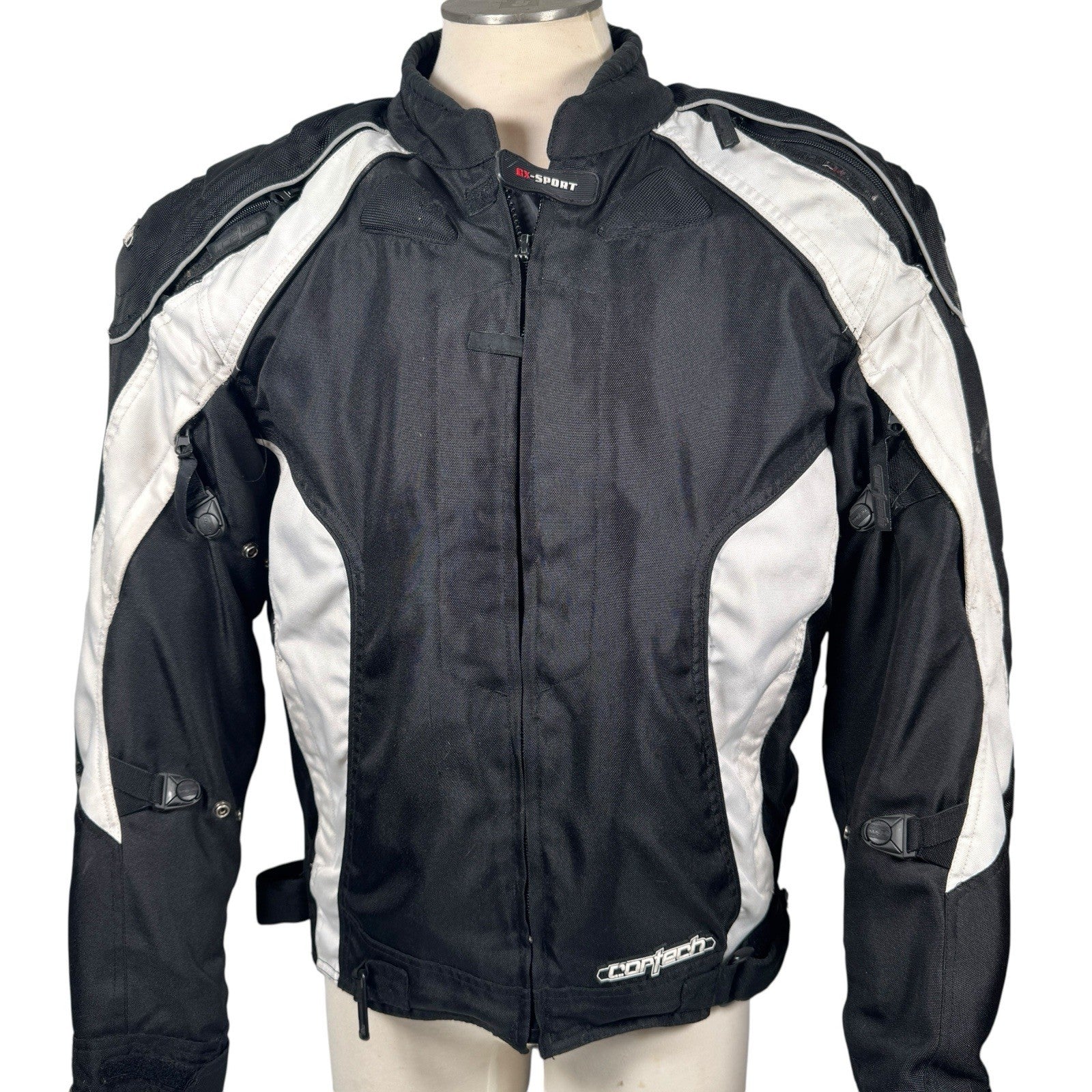 Cortech Tourmaster GX Sport S 2 Armored Motorcycle Jacket Mens Tall Medium 42