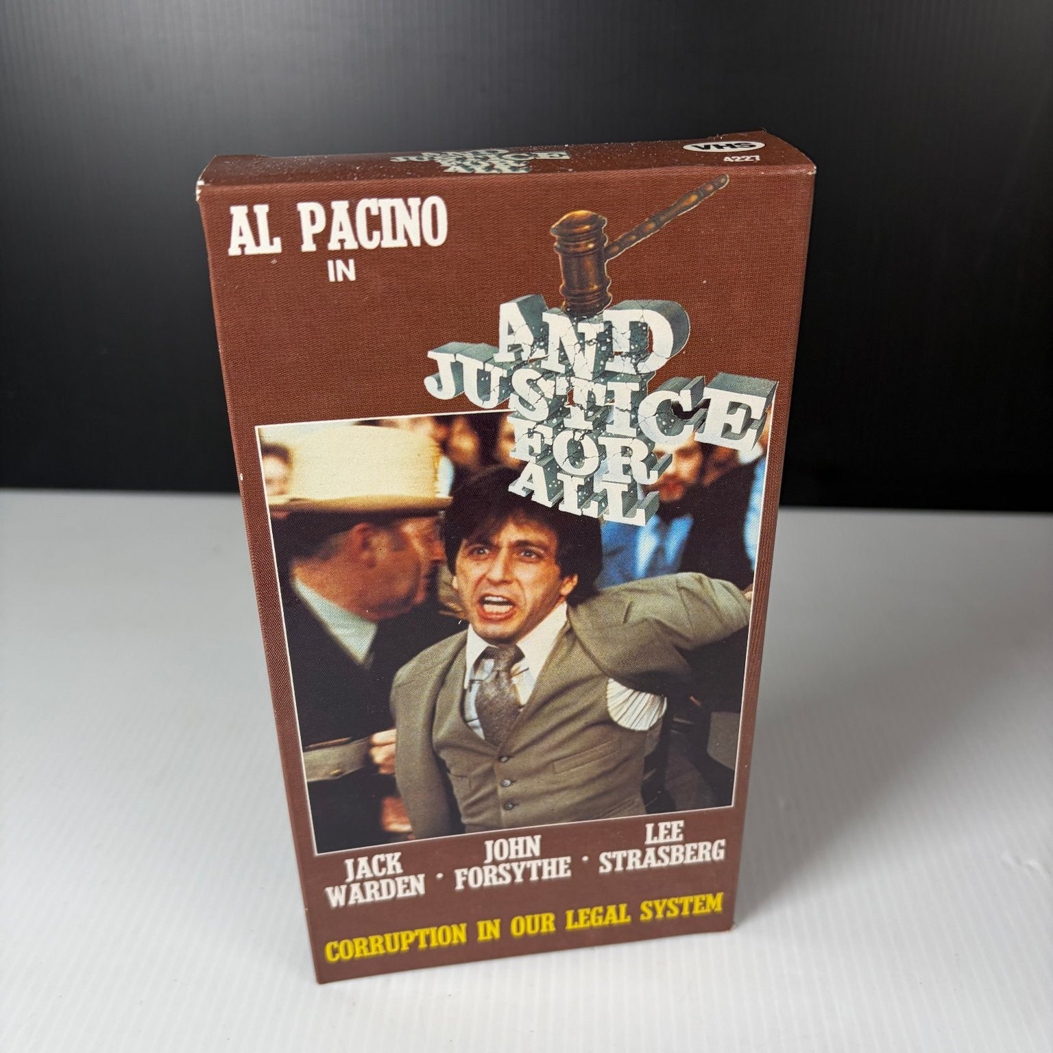 And Justice For All VHS 1989 Legal Drama Original Release GoodTimes
