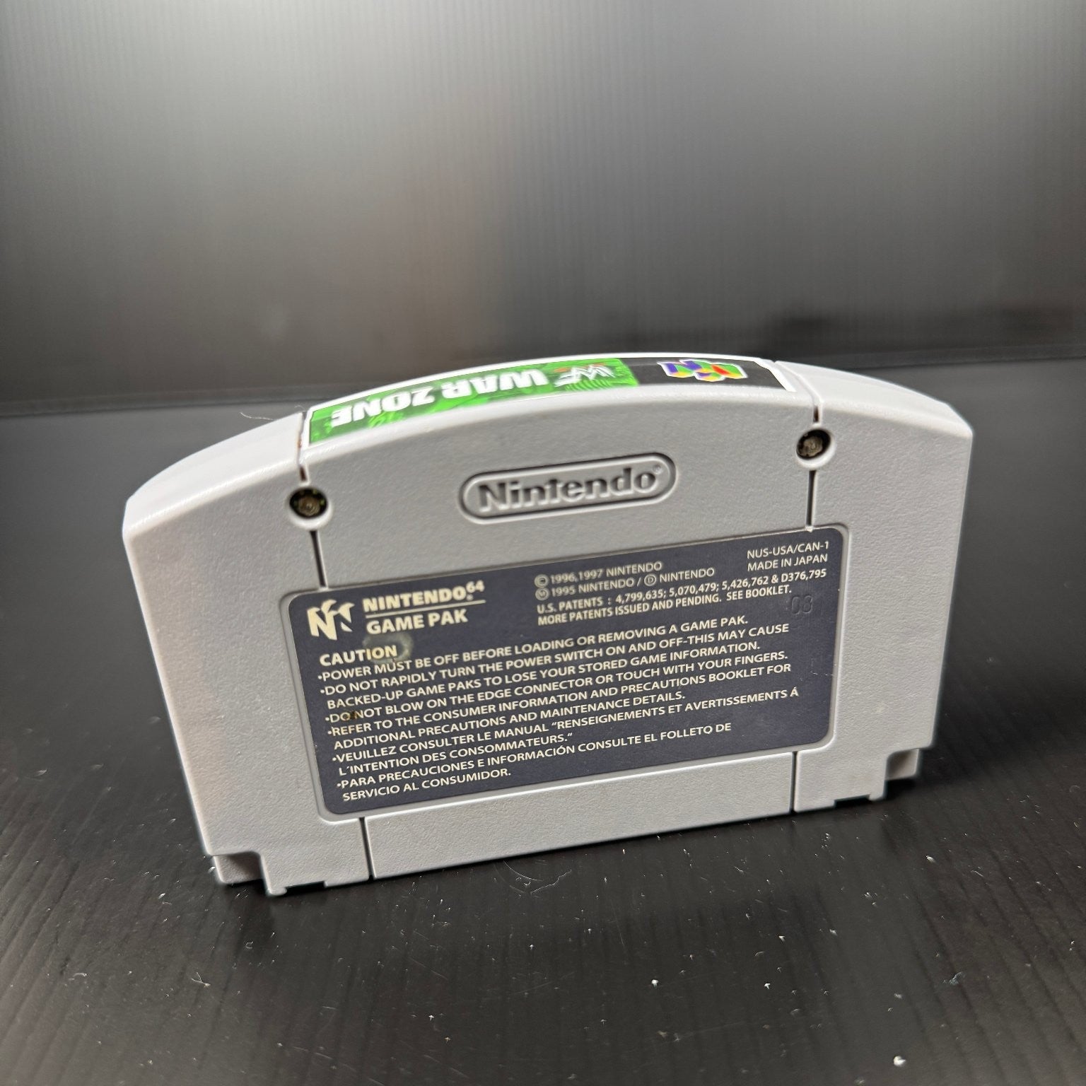 WWF War Zone Nintendo 64 Video Game Wrestling Multiplayer