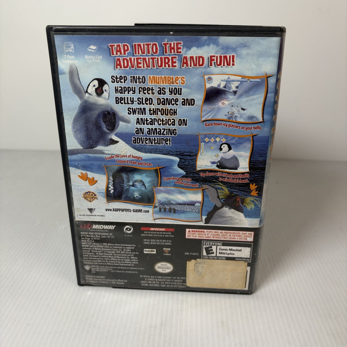 Happy Feet Nintendo GameCube (GameCube, 2006)