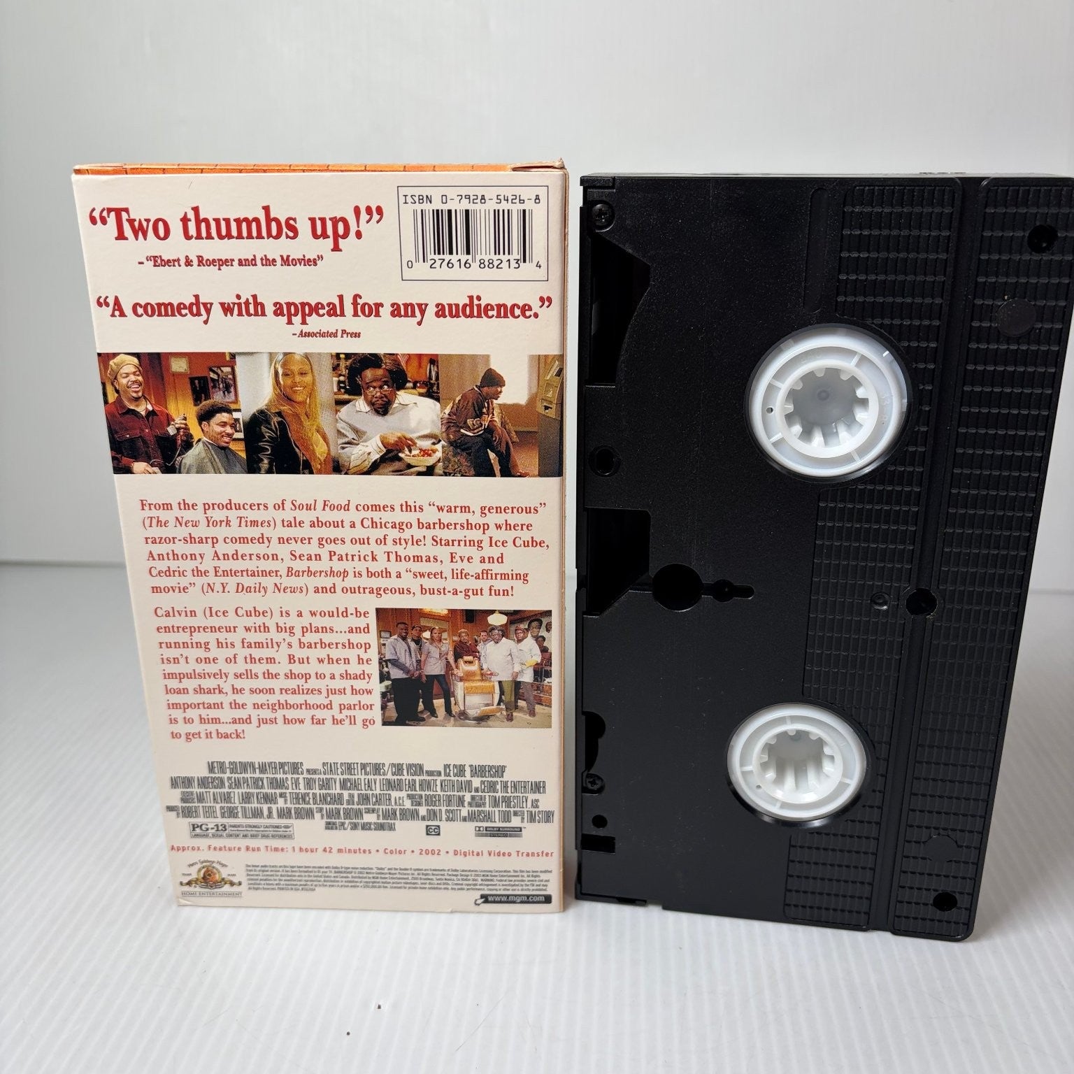 Barbershop VHS 2002 Comedy Drama Ice Cube MGM Home Entertainment PG-13