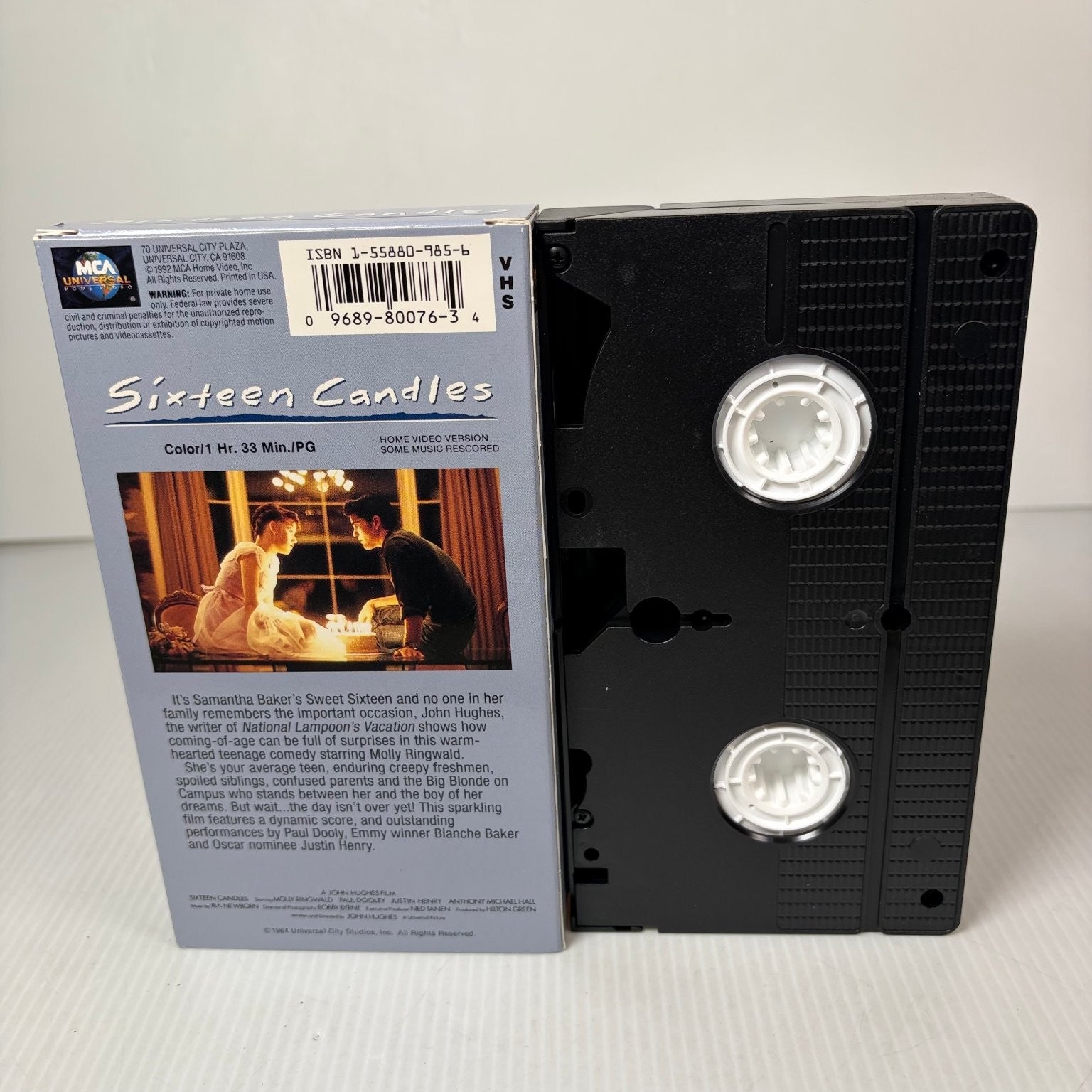 Sixteen Candles VHS 1984 Teen Romantic Comedy John Hughes Molly Ringwald MCA