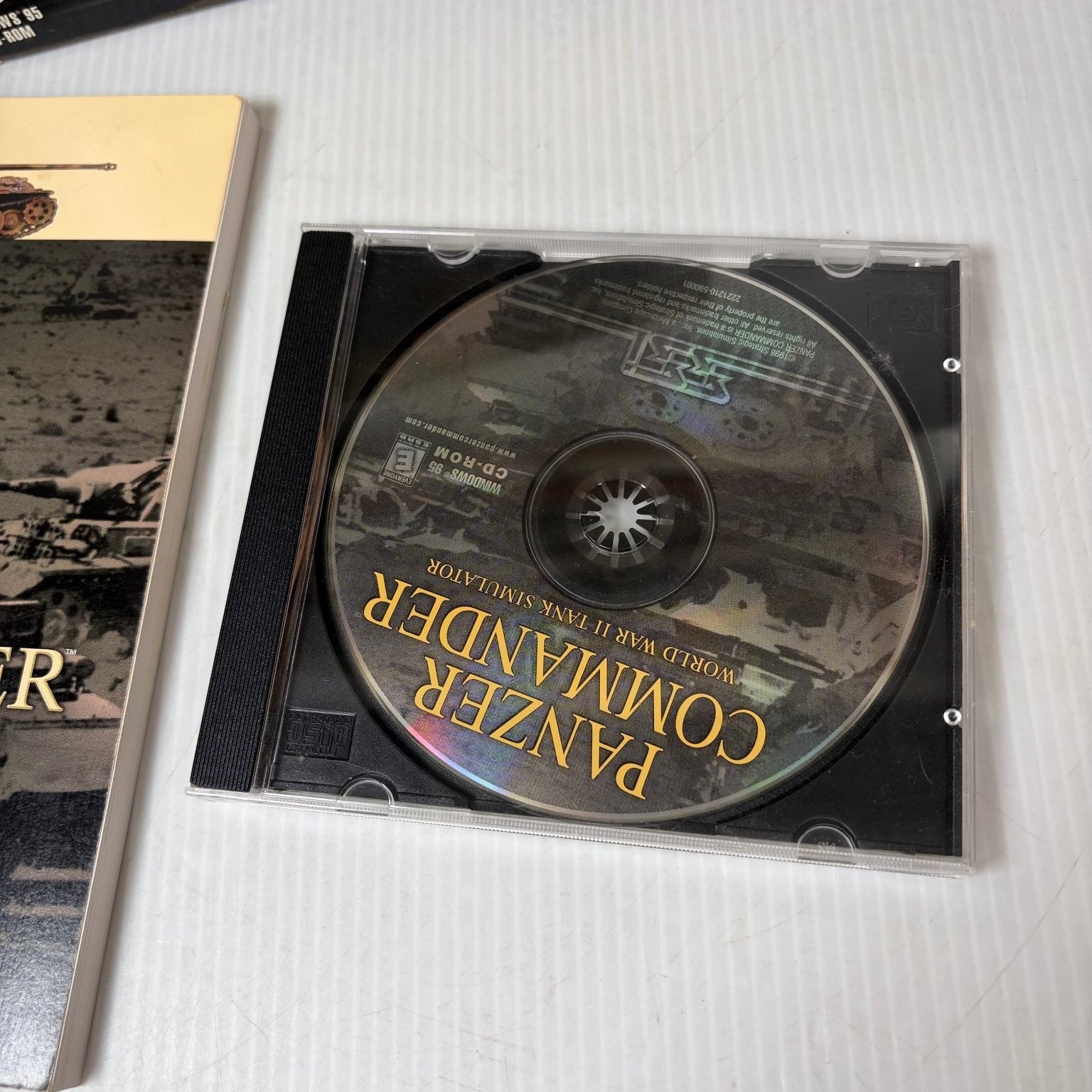 Panzer Commander Windows 95 Big Box PC Video Game WWII Tank Simulator