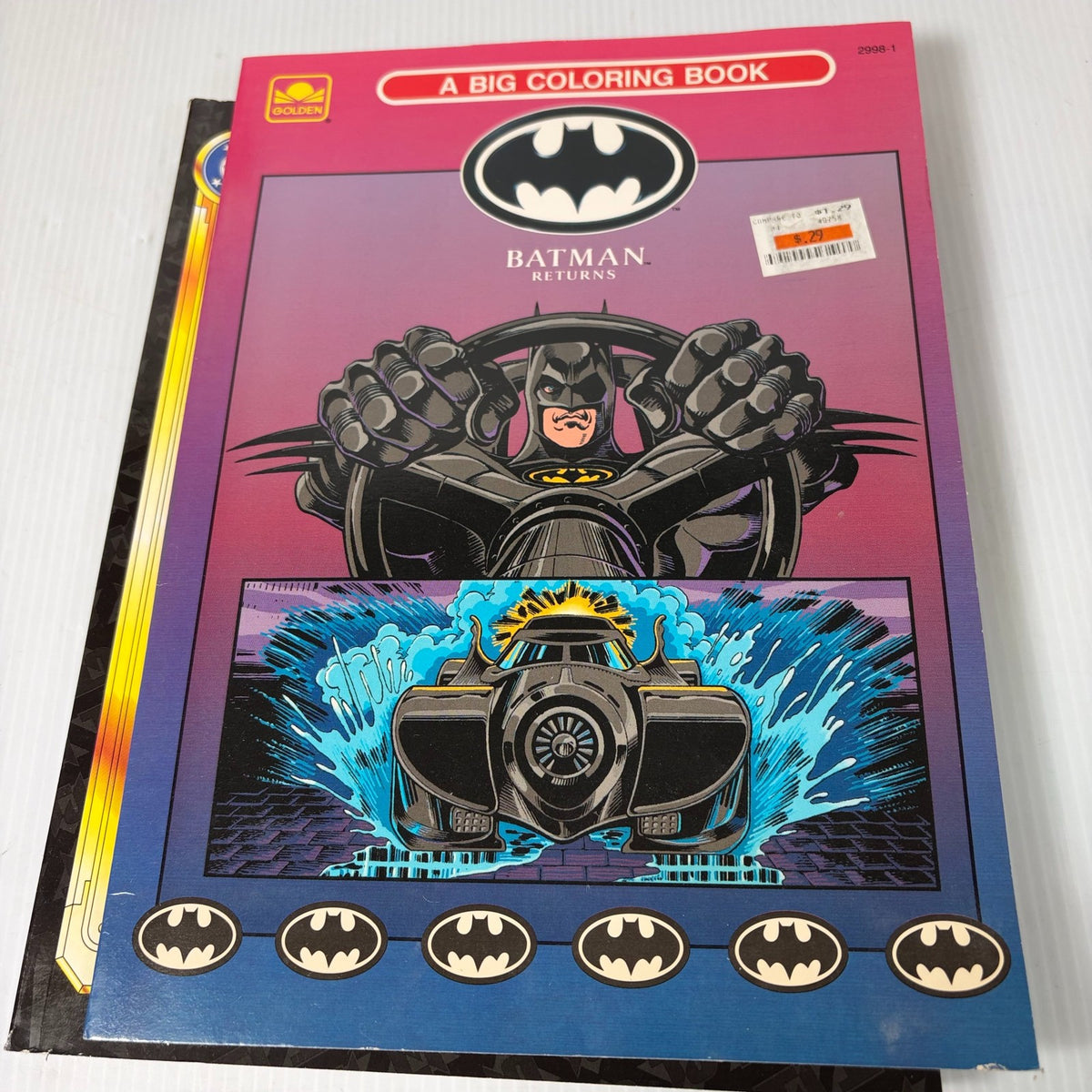 80s & 90s Movies Coloring & Activity Book Lot Star Wars, Indiana Jones, Batman