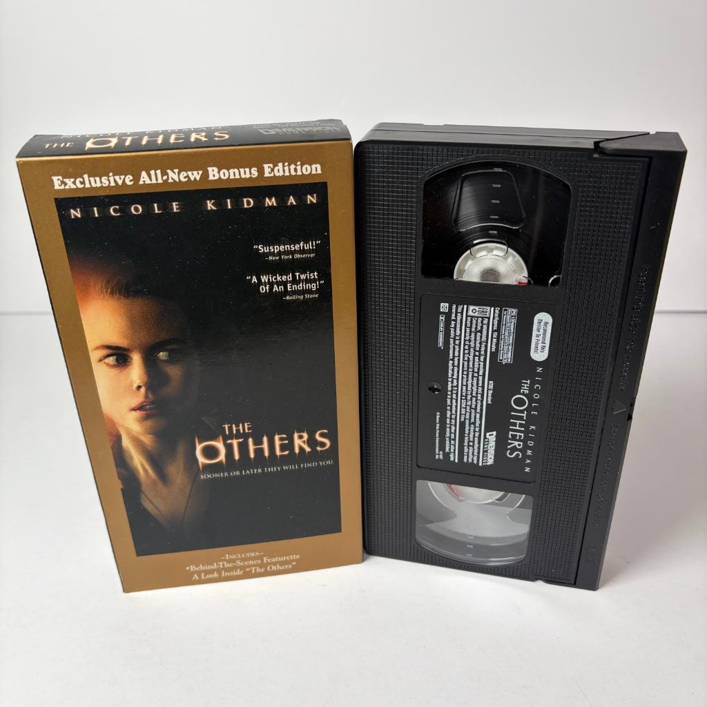 The Others VHS Nicole Kidman Exclusive All-New Bonus Edition Dimension Horror