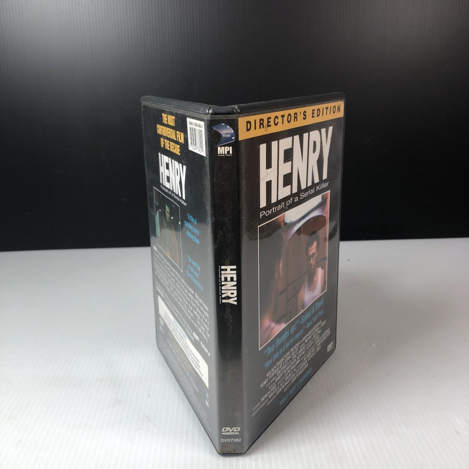 Henry Portrait of a Serial Killer DVD 1998 Director's Edition Michael Rooker