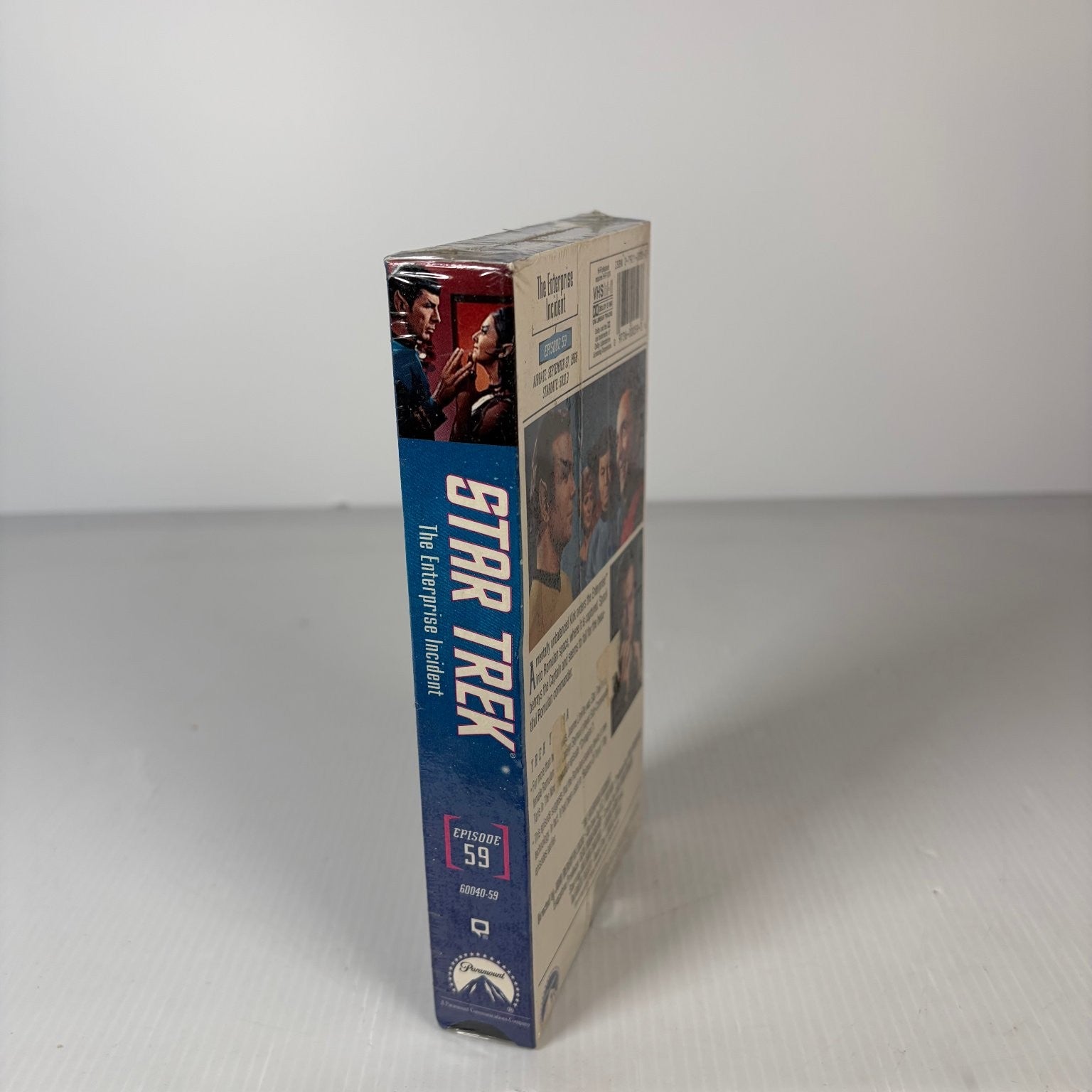 Star Trek The Enterprise Incident VHS 1968 Sci-Fi Episode 59 Uncut Sealed