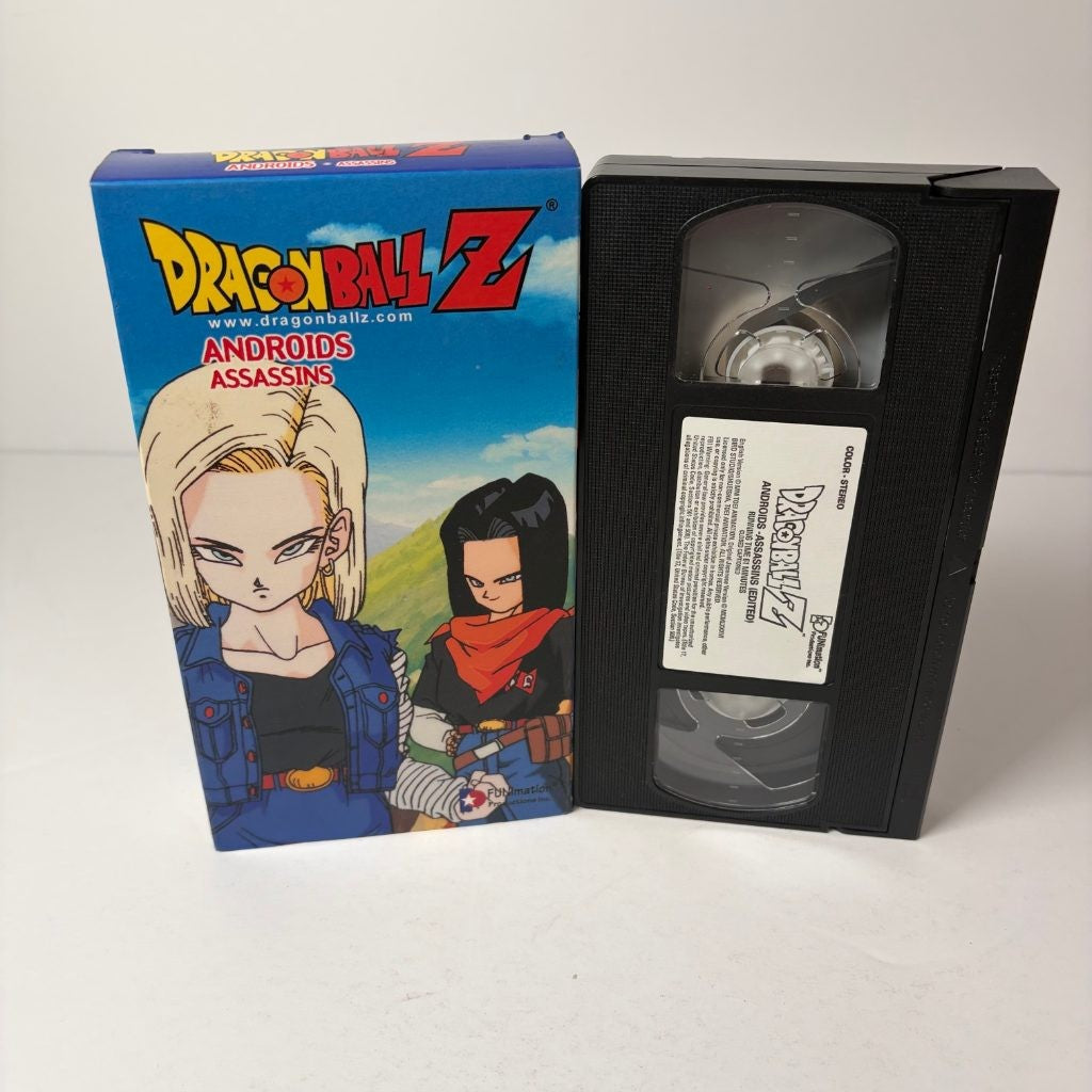 Dragon Ball Z Androids Assassins VHS FUNimation Edited Episodes 118-120