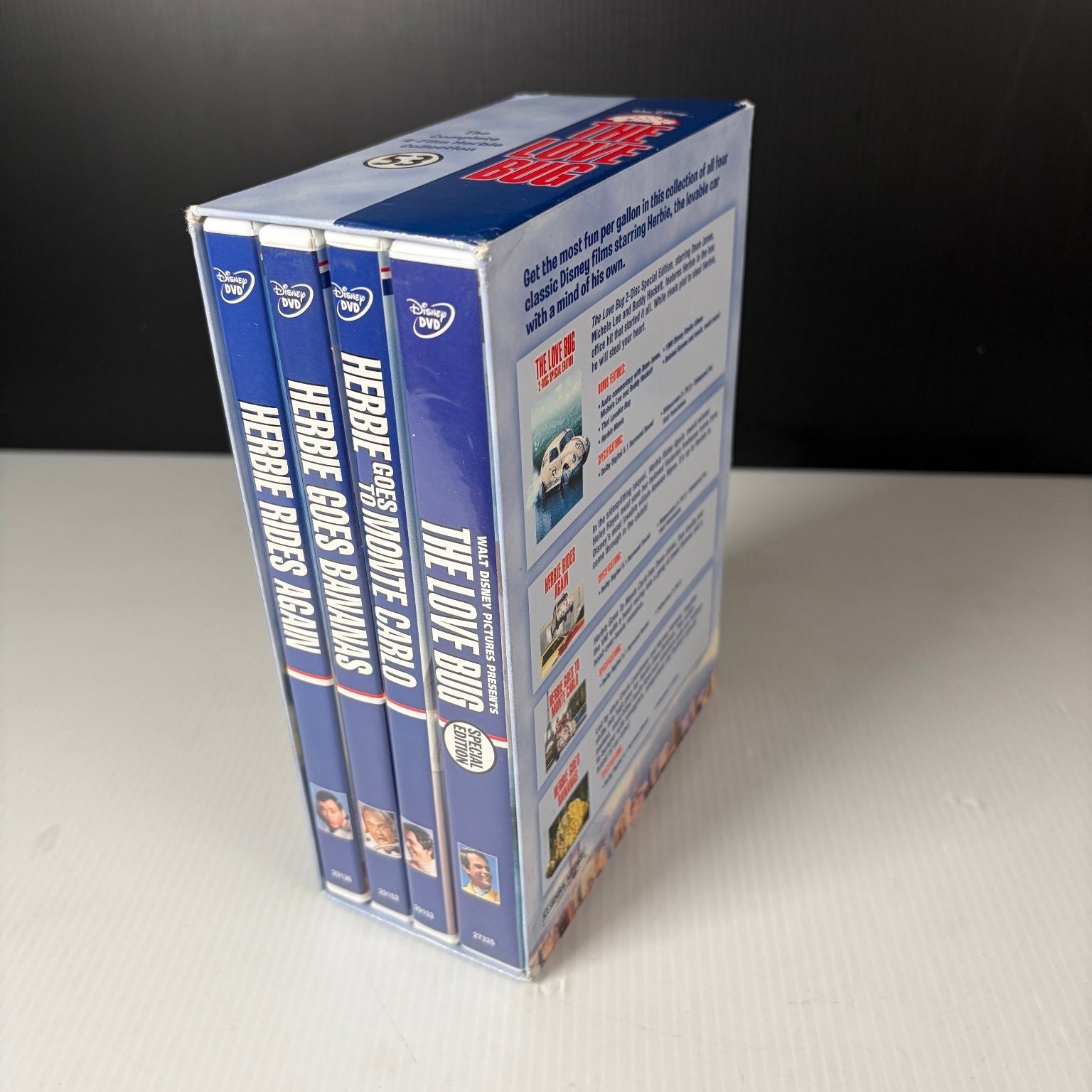 Herbie The Love Bug DVD 4-Film Collection 2005 Special Edition Disney