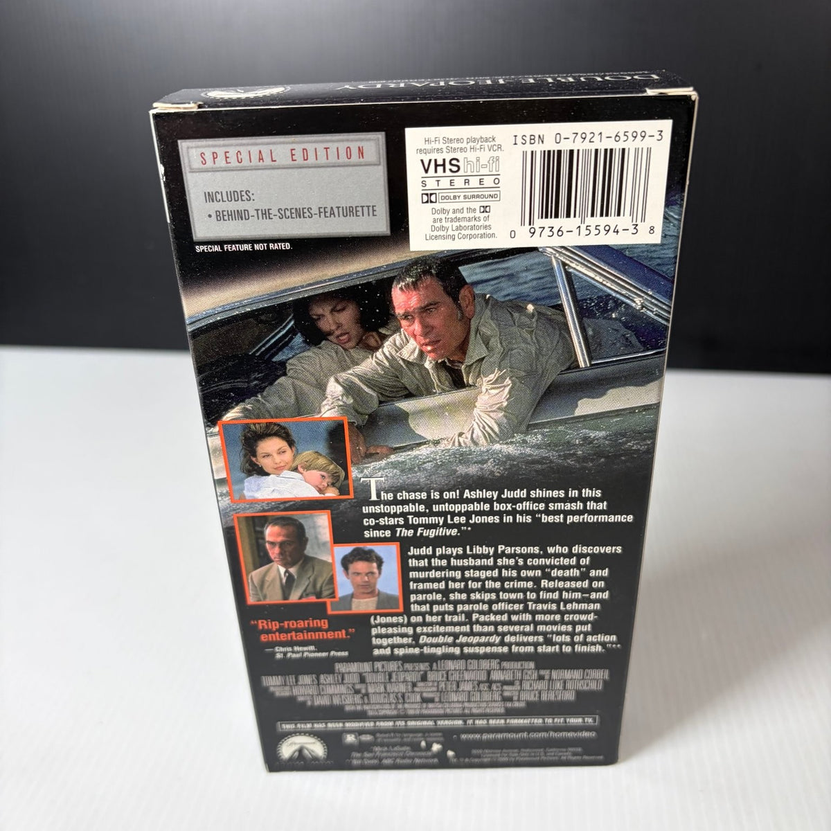 Double Jeopardy VHS 1999 Thriller Special Edition Paramount Pictures