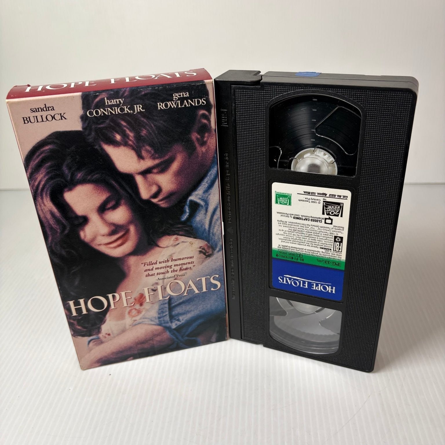 Hope Floats VHS 1998 Romantic Drama Sandra Bullock 20th Century Fox