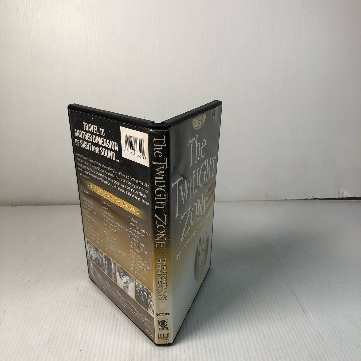 The Twilight Zone: The Complete Fifth Season DVD (2011) Rod Serling 5-Disc Set