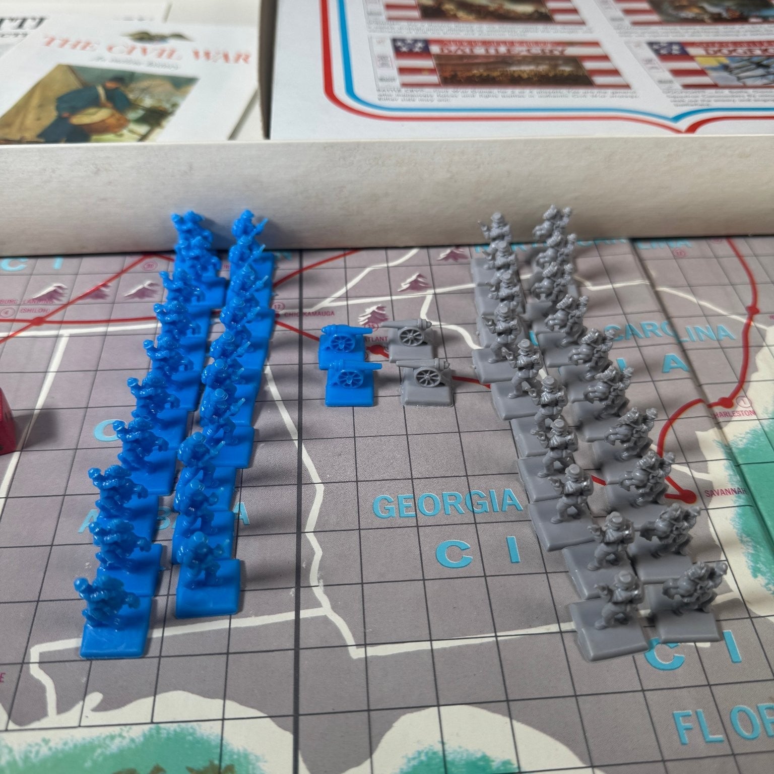 American Heritage Battle-Cry Milton Bradley Board Game 2-4 Players Ages 10+