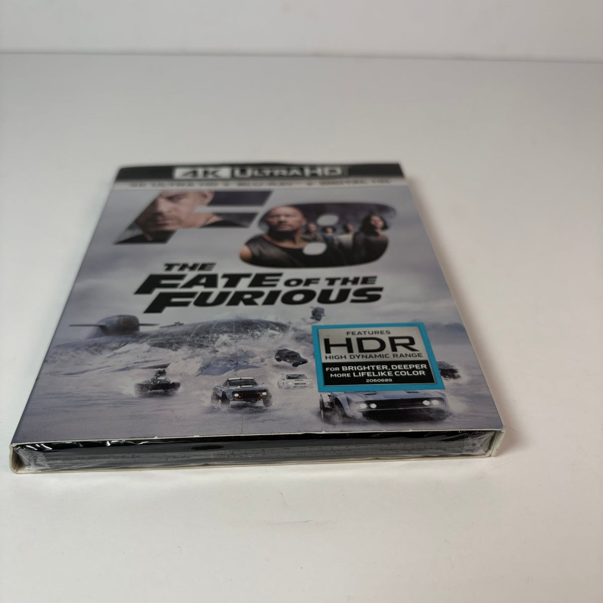 The Fate of the Furious 4K UHD Blu-ray 2017 Vin Diesel Dwayne Johnson HDR
