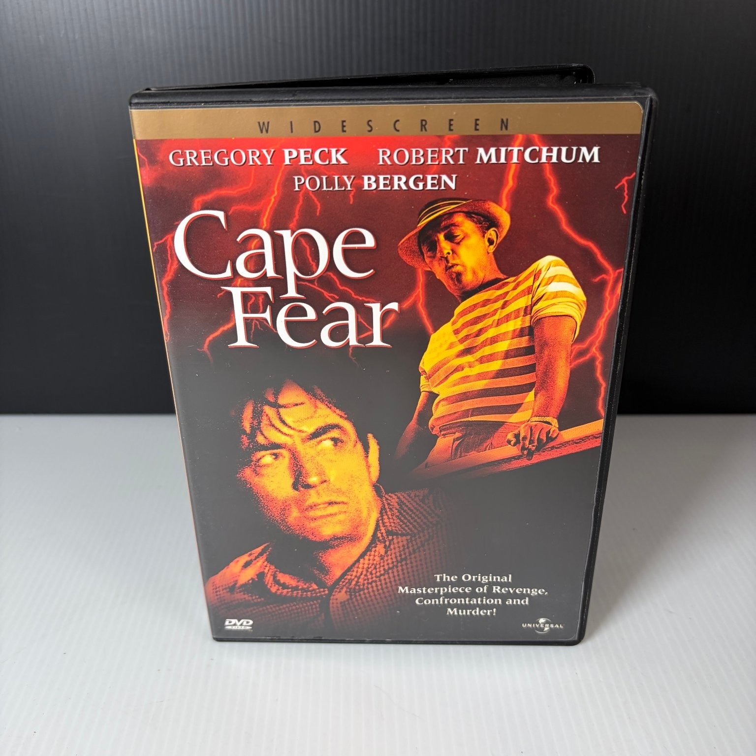 Cape Fear DVD 1962 Widescreen Gregory Peck Robert Mitchum J Lee Thompson