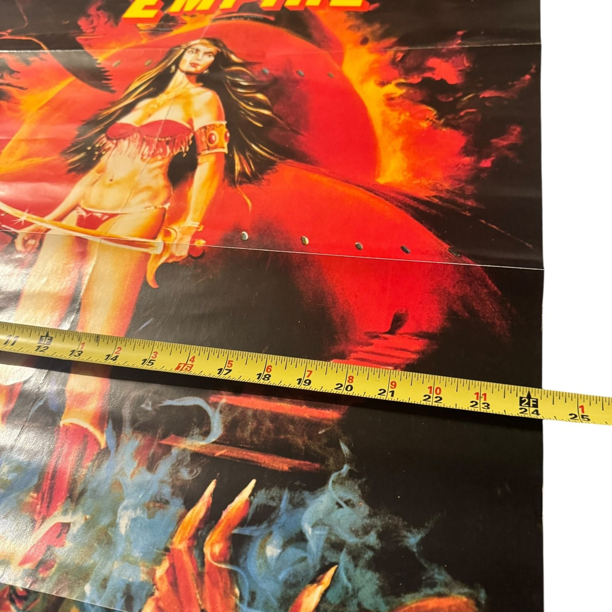 The Lost Empire 1985 Original US Video Store Poster Lightning Video Fantasy
