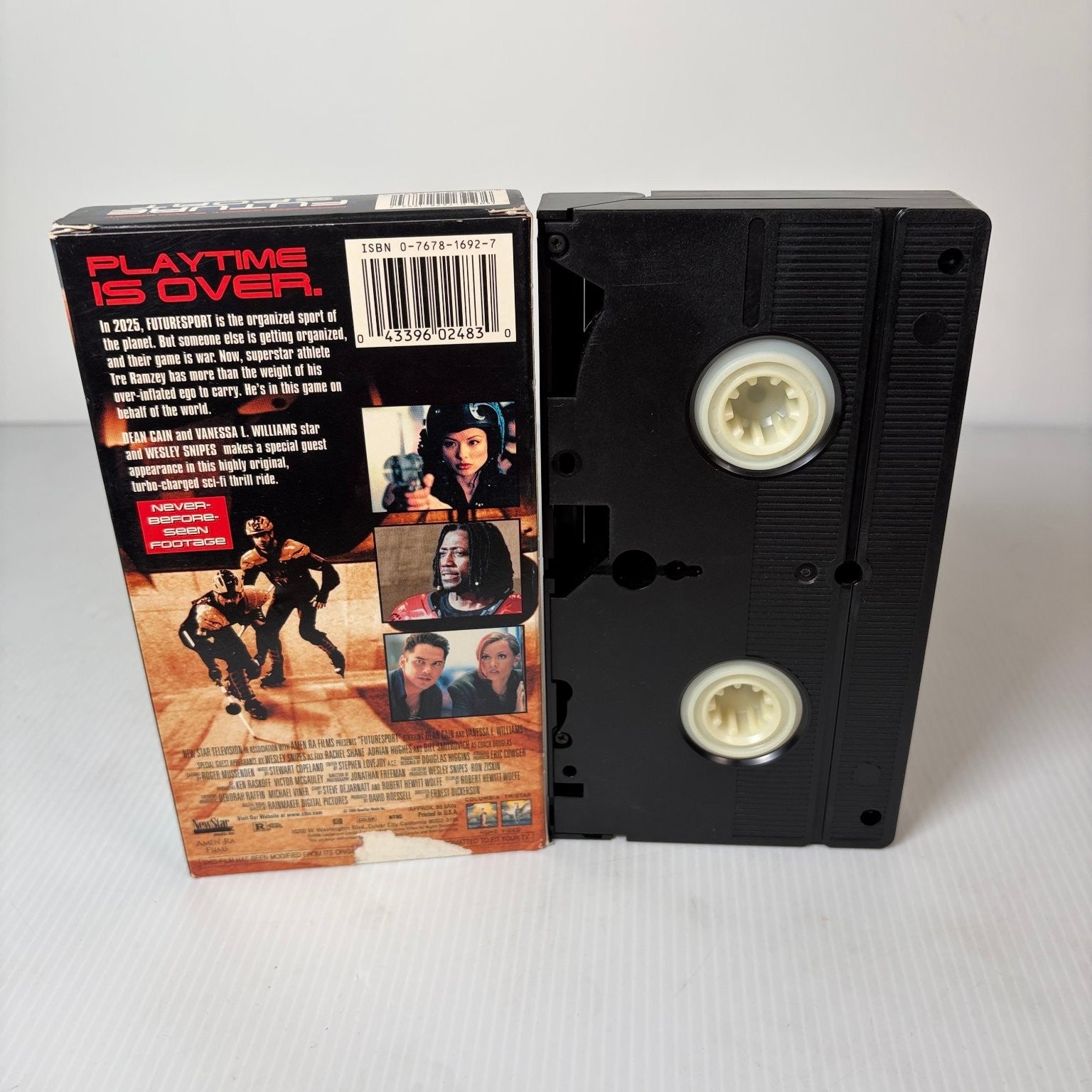 Future Sport VHS 1998 Sci-Fi Action Dean Cain Vanessa Williams Columbia